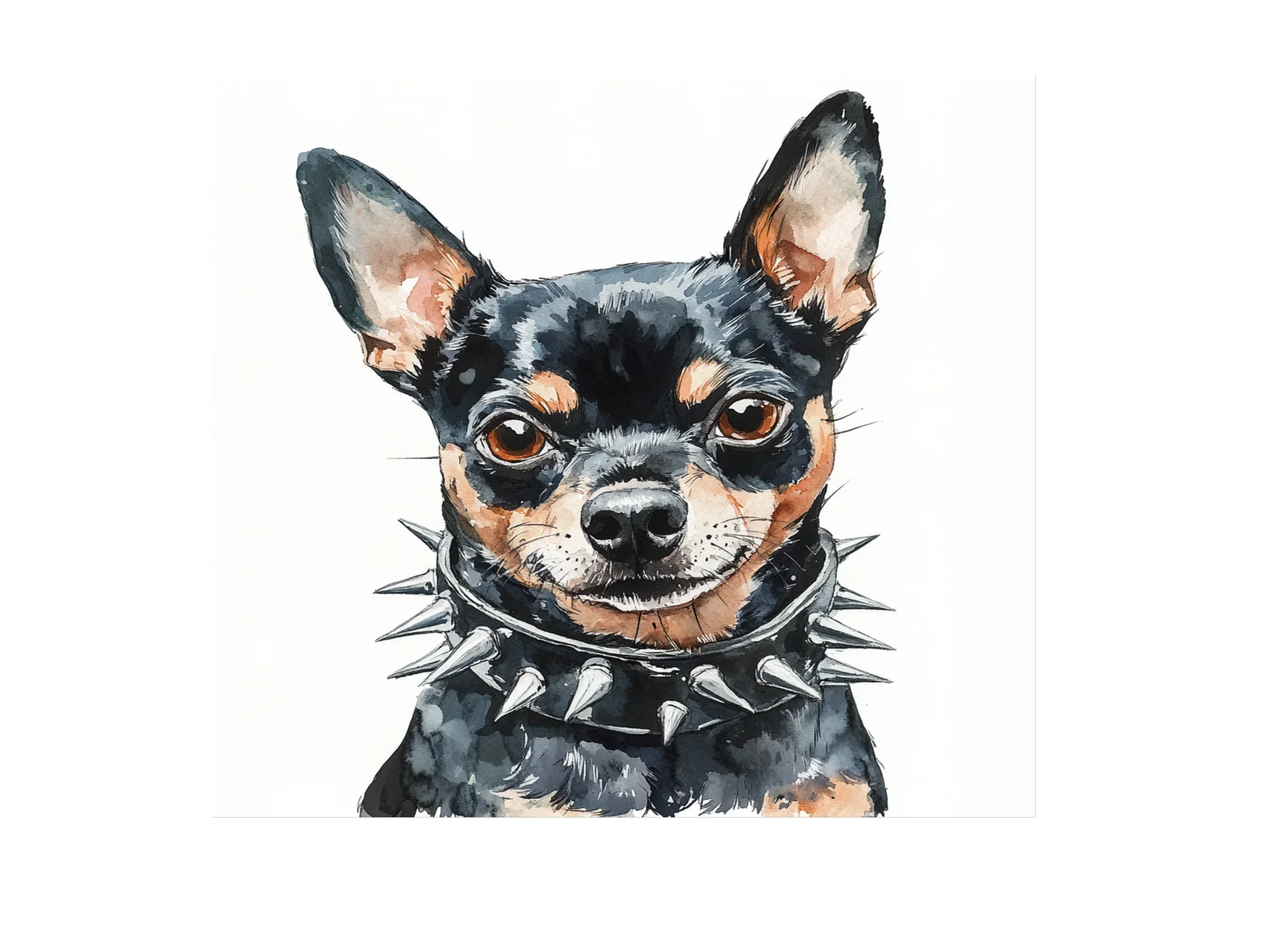 Punk Rock Dog Clipart Bundle - Image 2