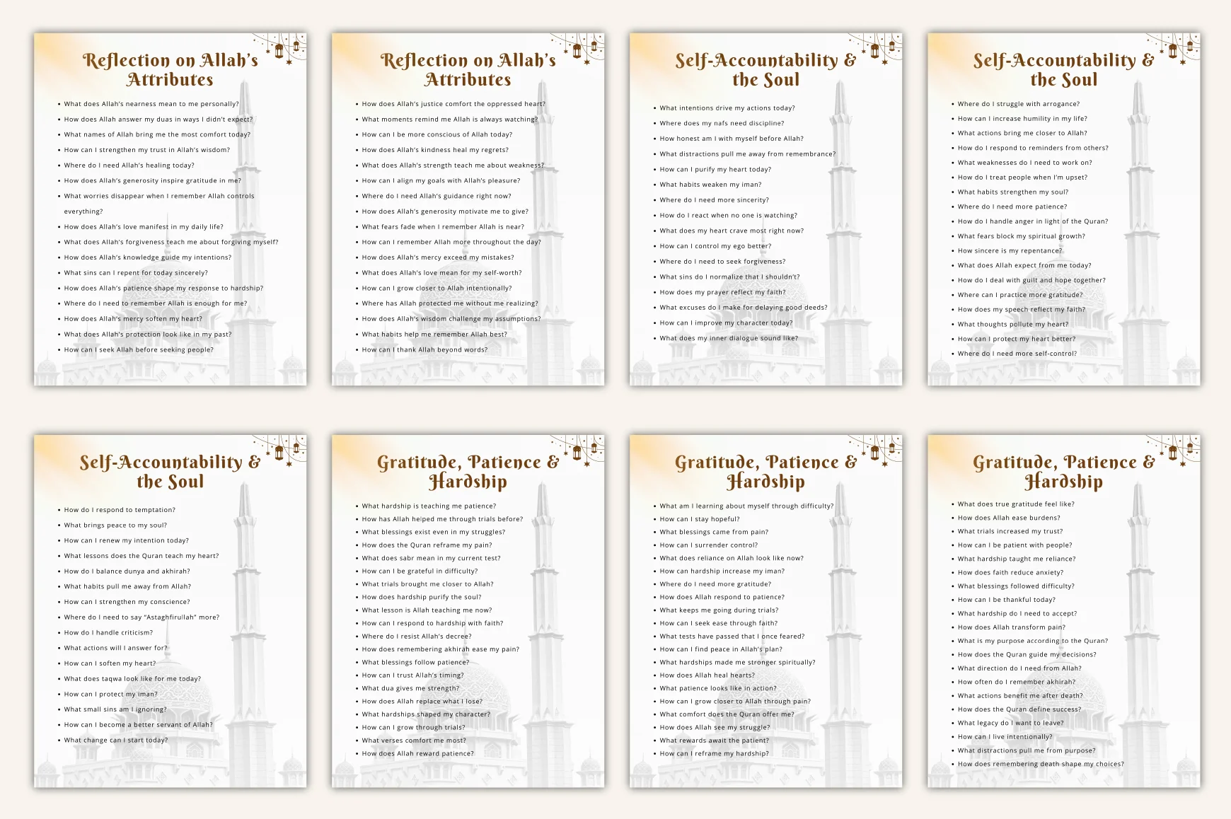 Quranic Thought Journaling Prompts - Image 3