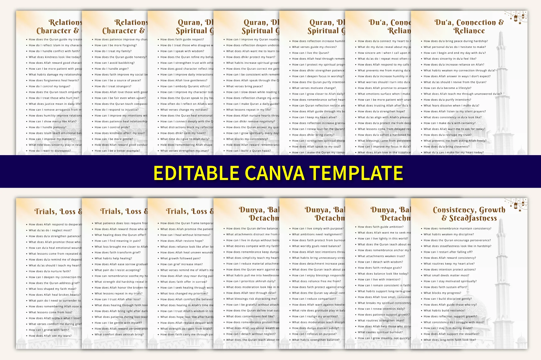Quranic Thought Journaling Prompts - Image 5