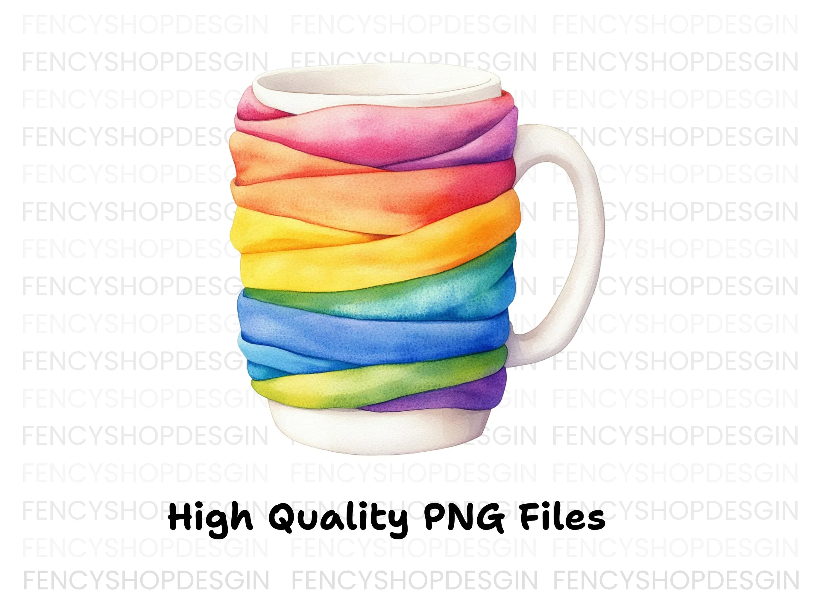 Rainbow Clipart Bundle - Image 2