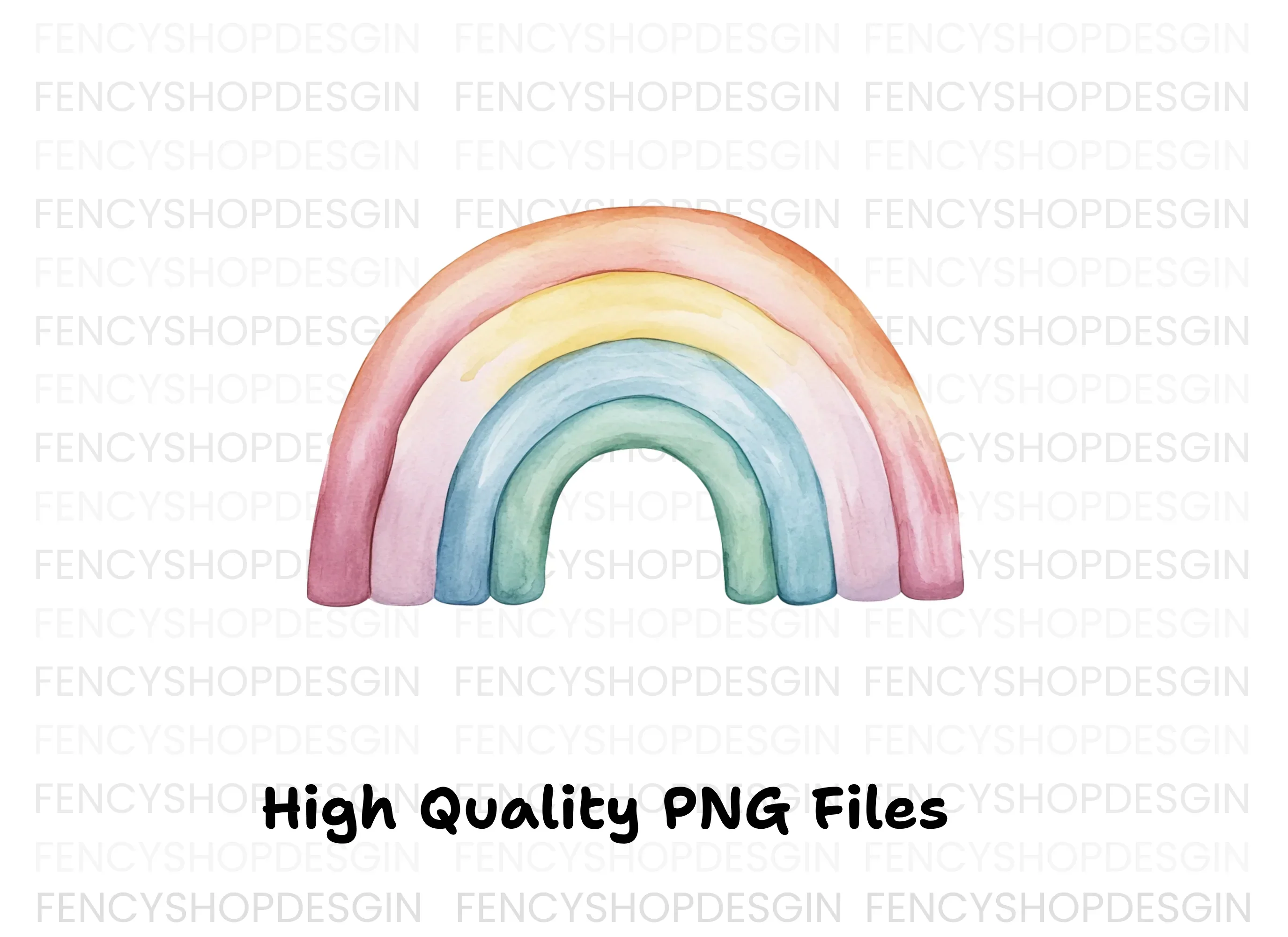 Rainbow Clipart Bundle - Image 3