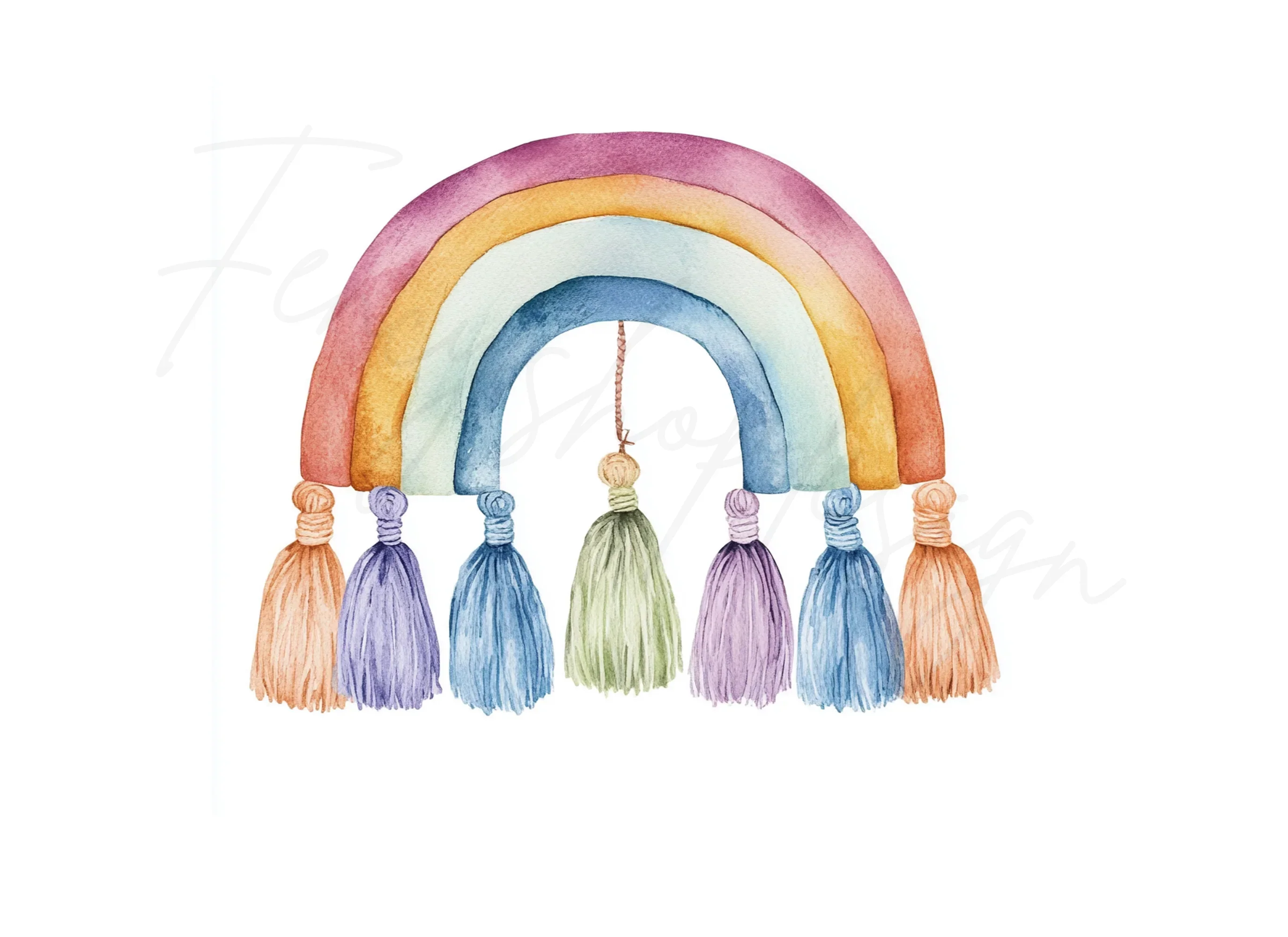 Rainbow Clipart Bundle - Image 2