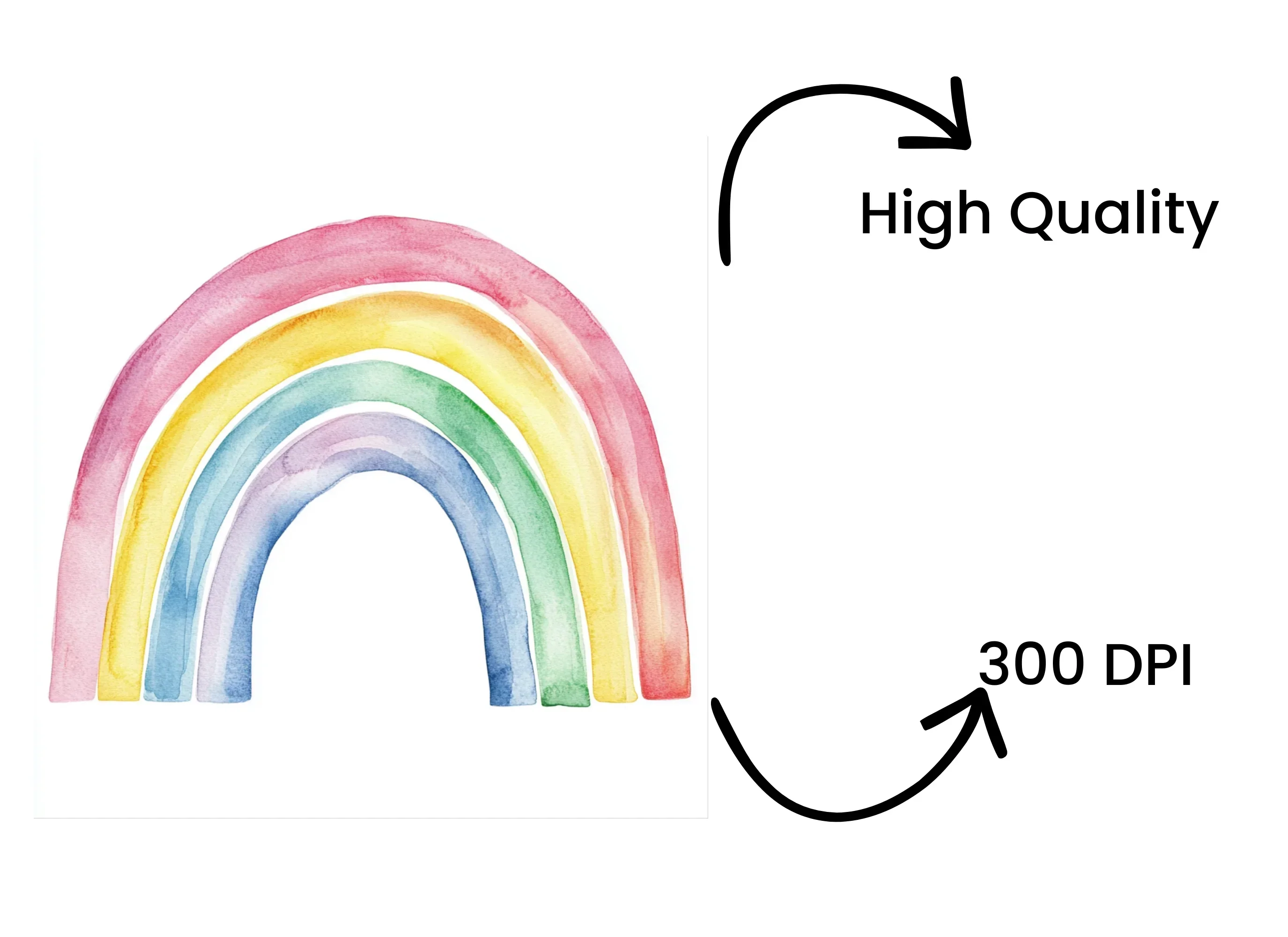 Rainbow Clipart Bundle - Image 4