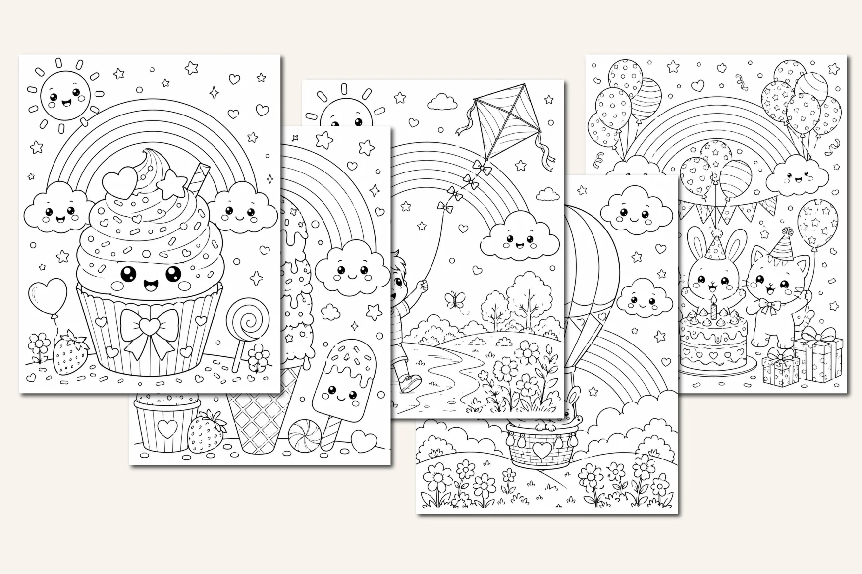 Rainbow Coloring Fun - Image 3