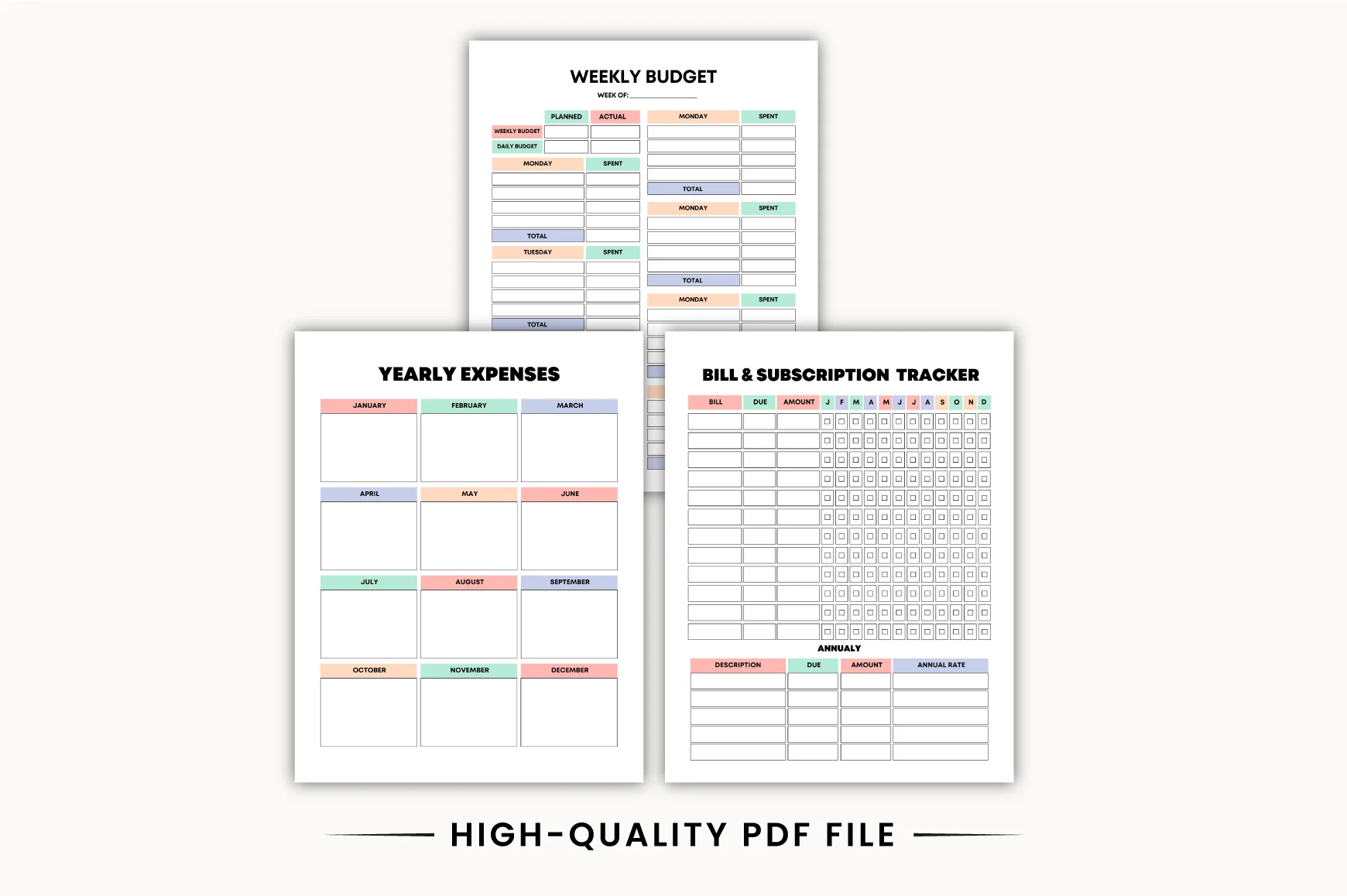 Rainbow Money Planner - Image 2