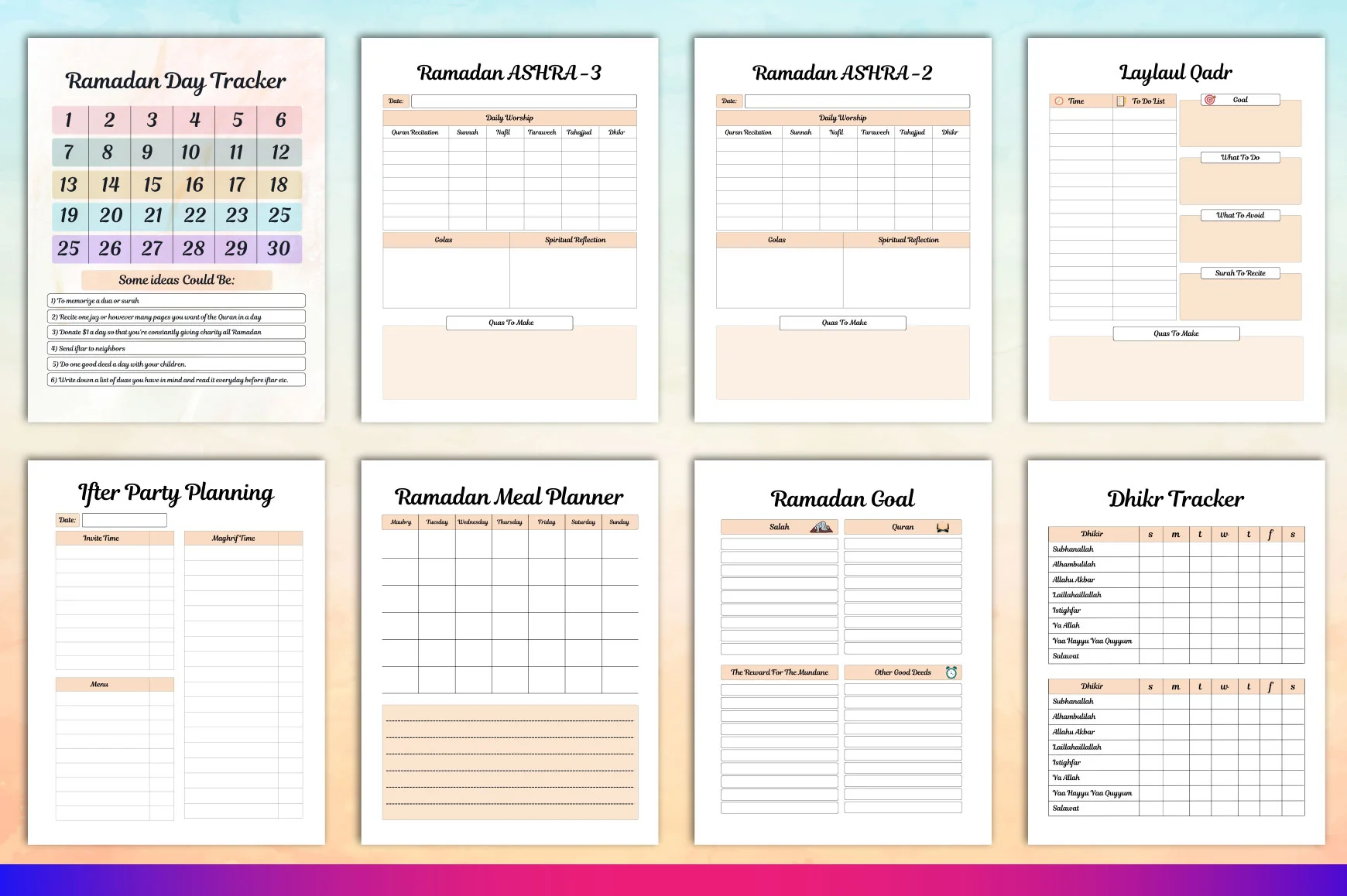 Ramadan Planner - Image 3