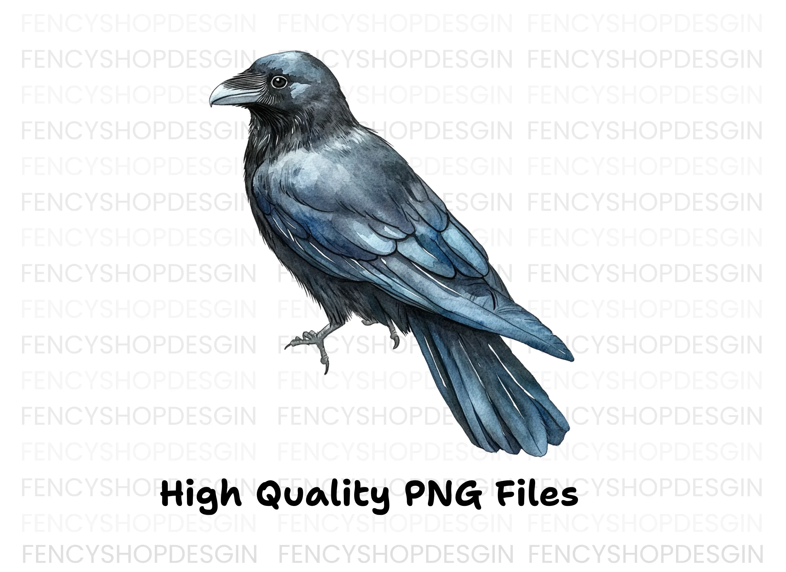 Raven Illustrations Clipart Bundle - Image 2