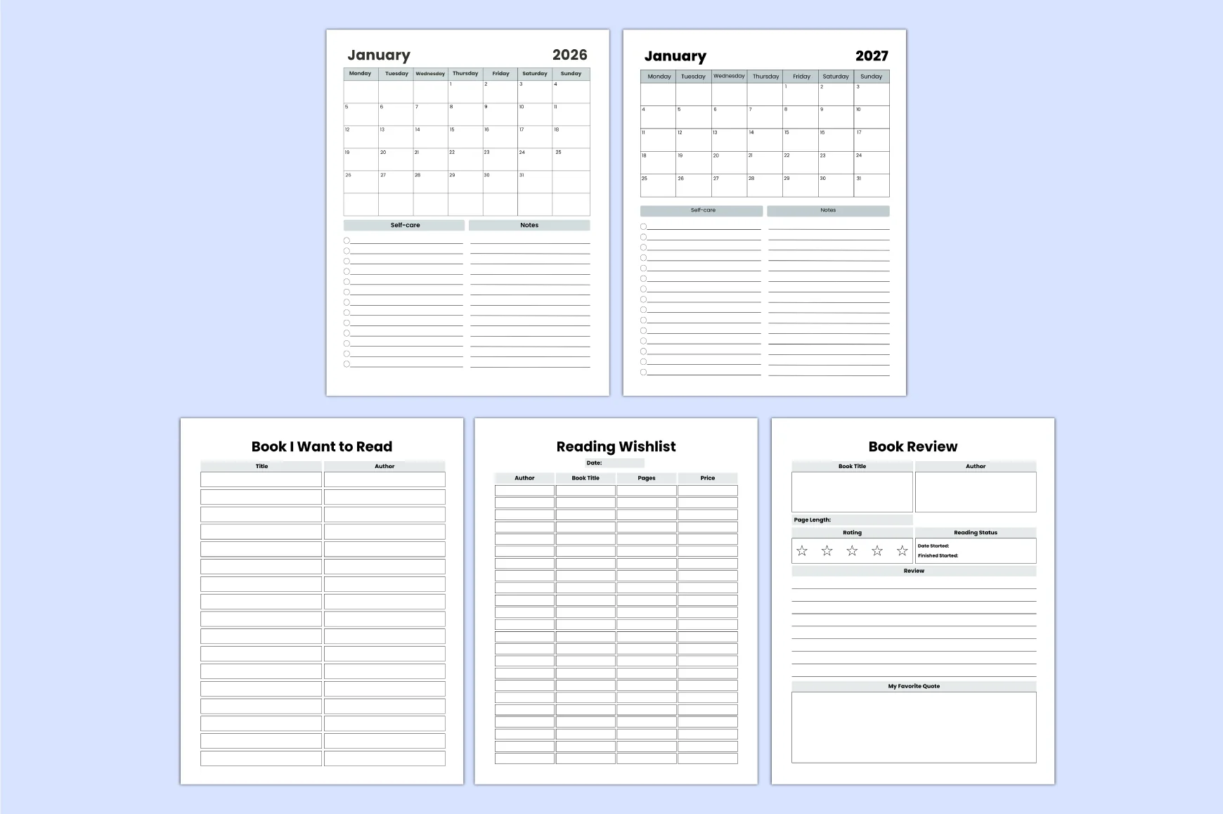 Reading Journal - Image 3