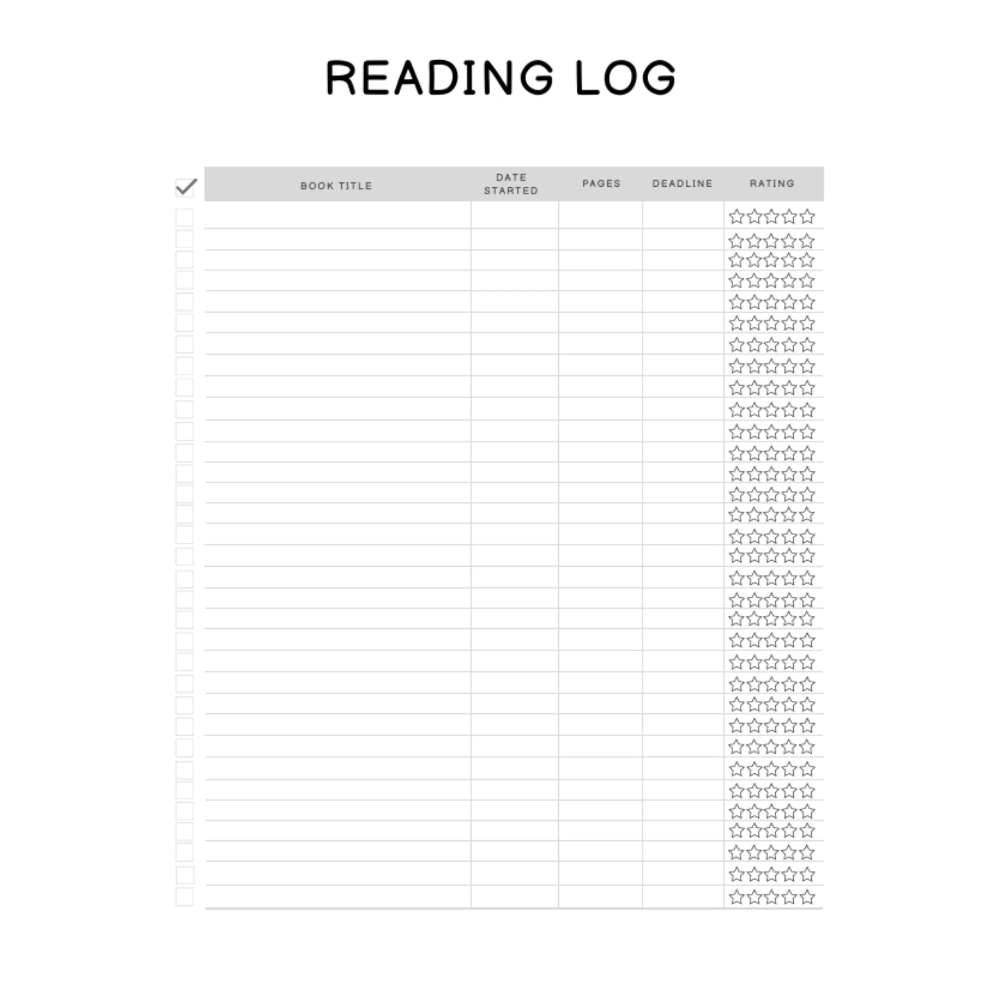 Reading Planner Bundle - Image 2