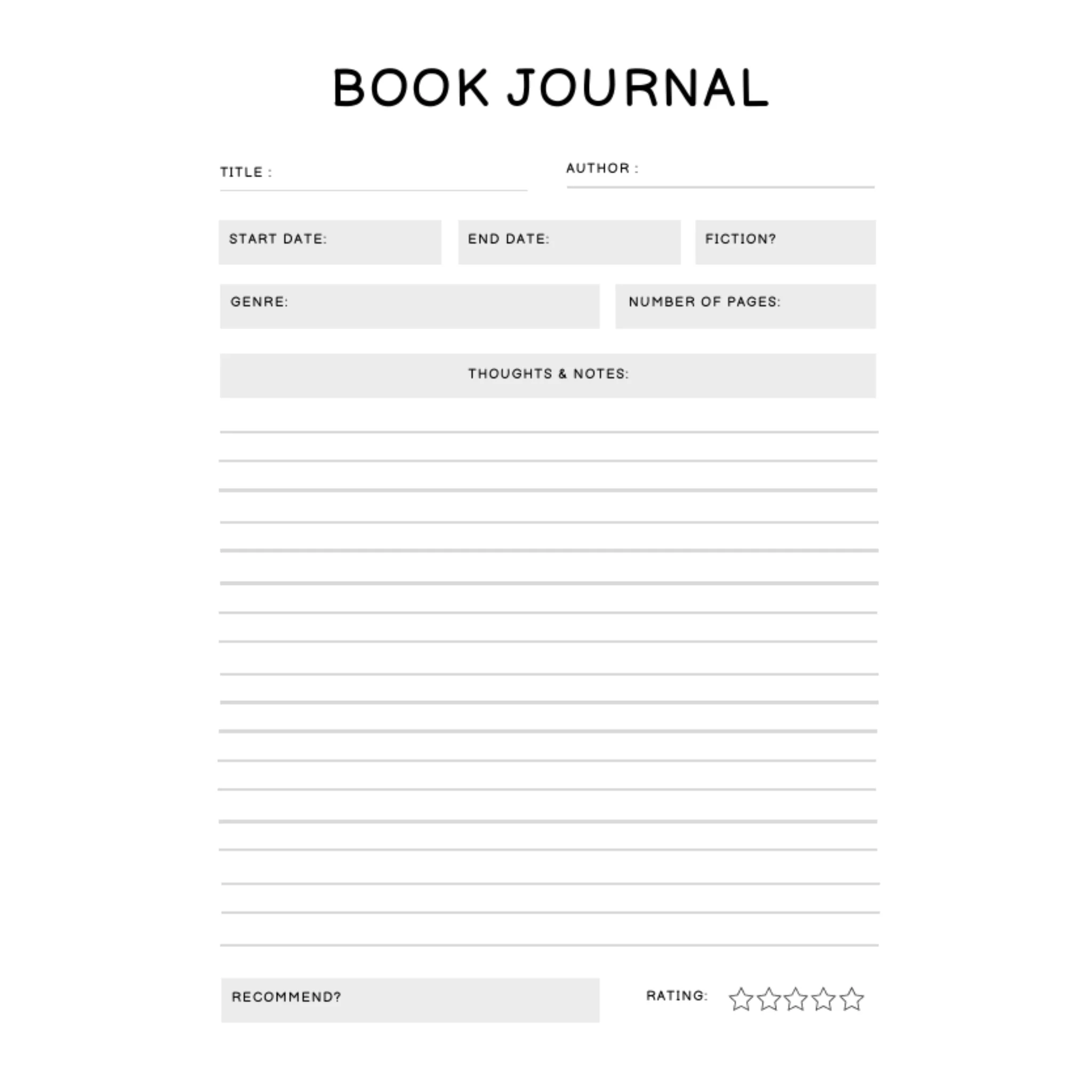 Reading Planner Bundle - Image 4