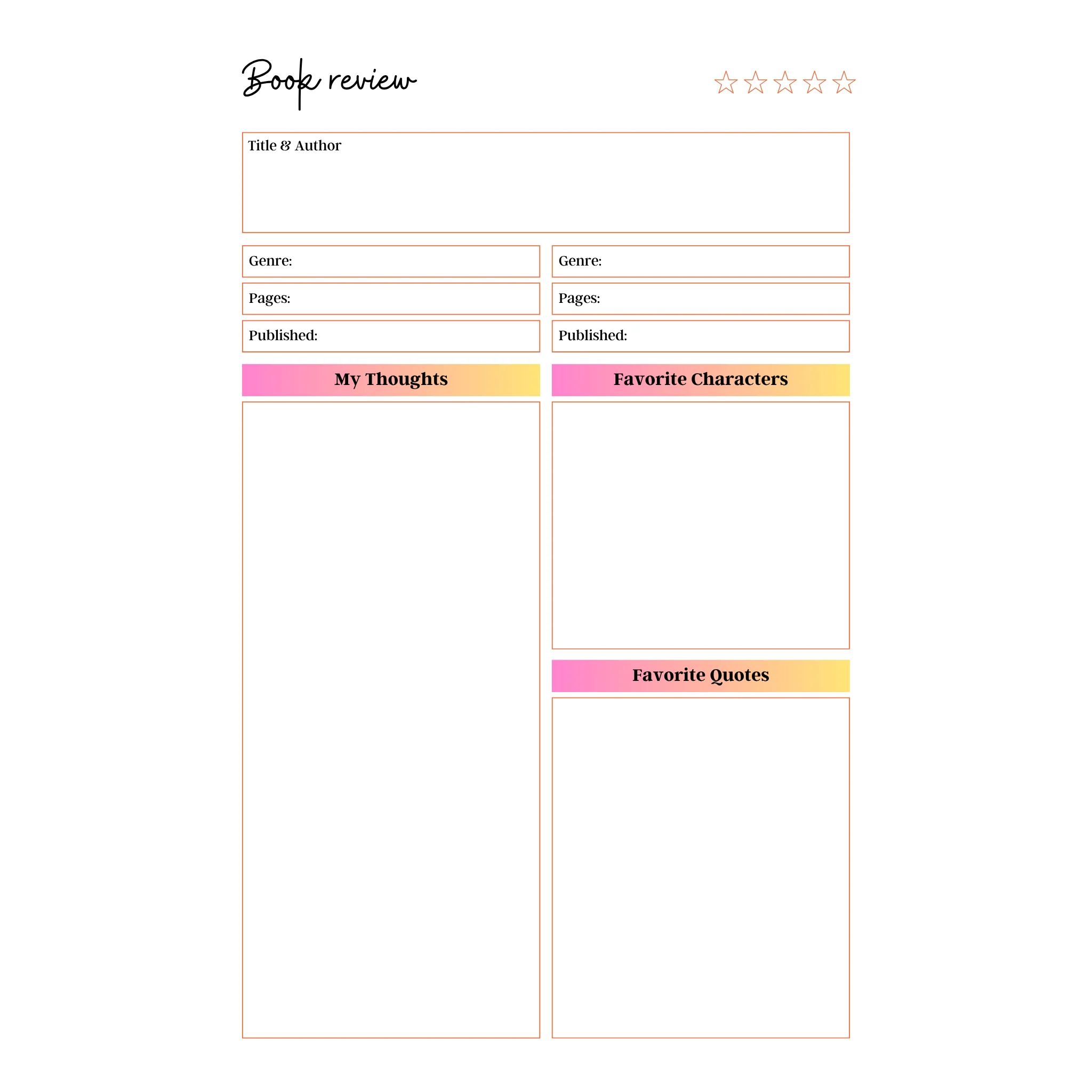 Reading Tracker Bundle - Image 4