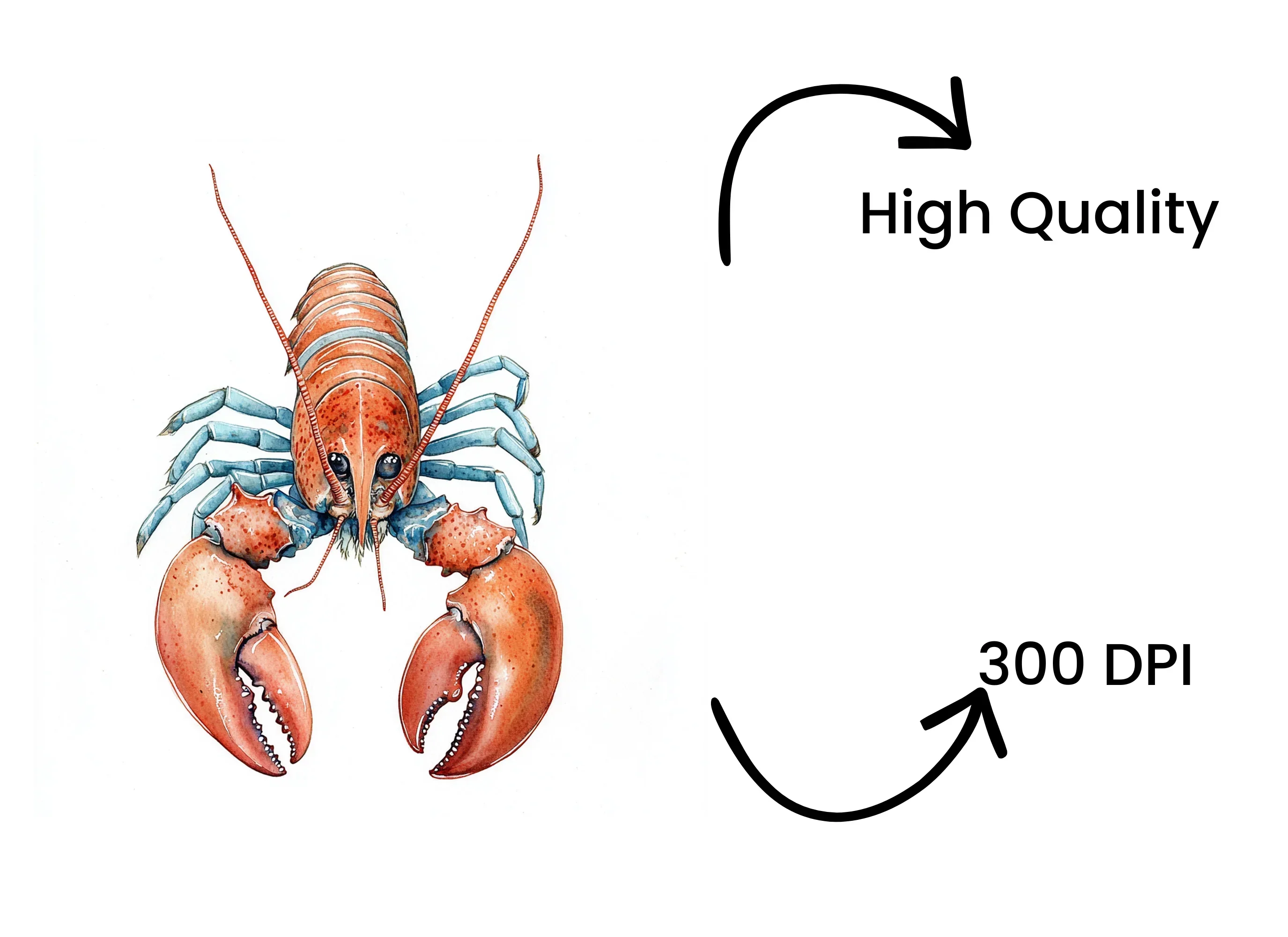 Realistic Lobster Clipart Bundle - Image 4