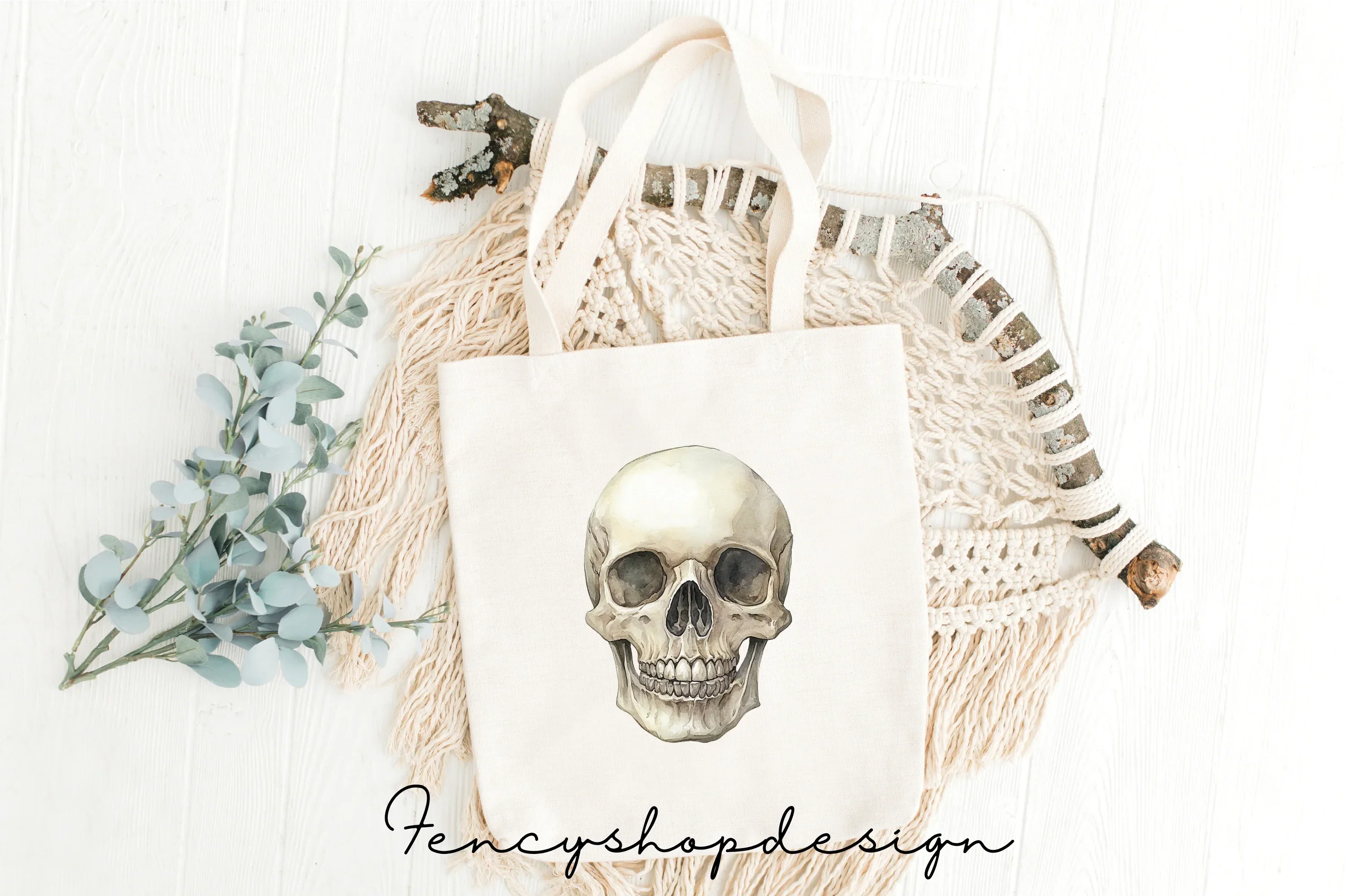 Realistic Skull Clipart Bundle - Image 2