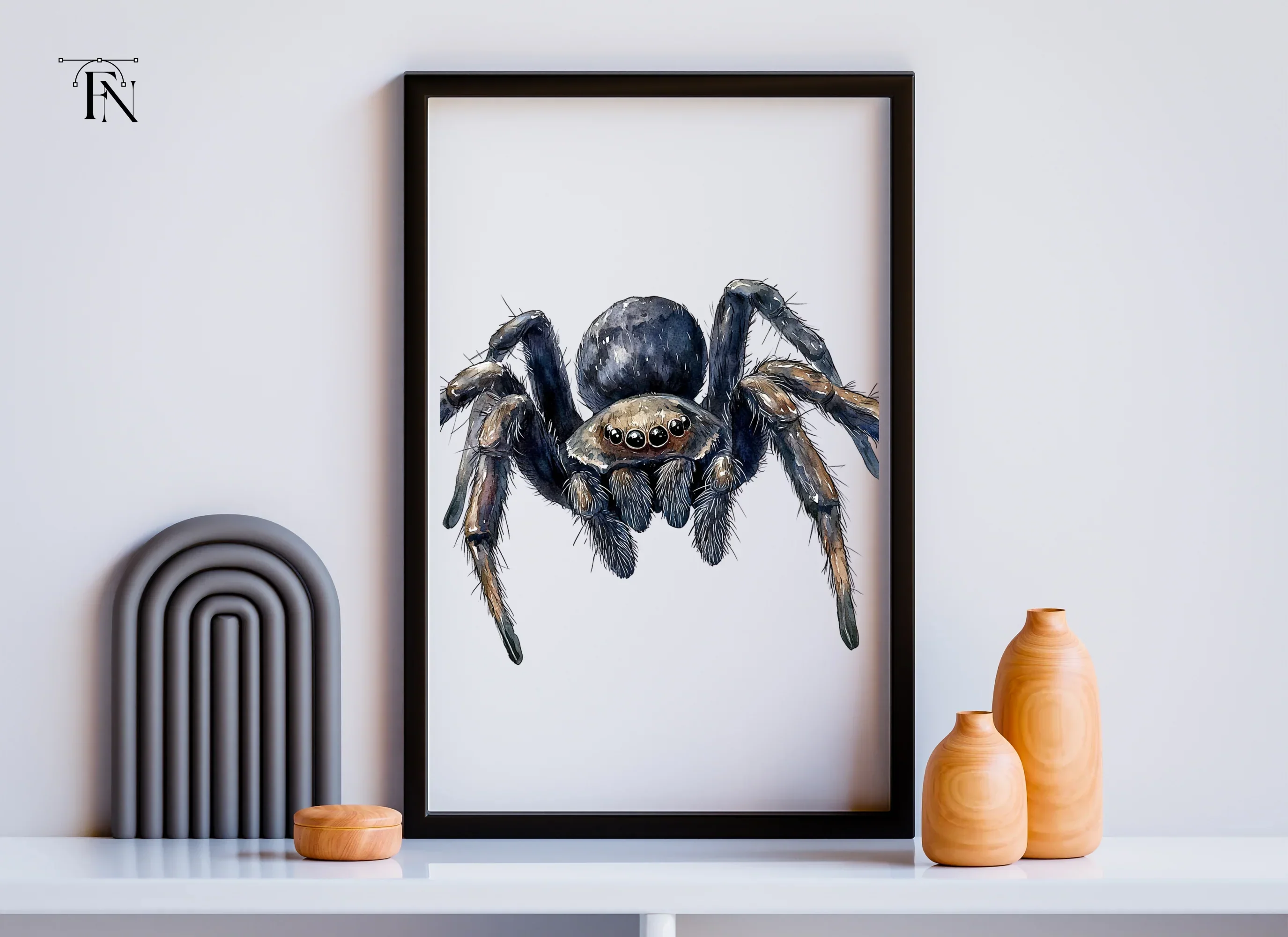 Realistic Spider Clipart Bundle - Image 3