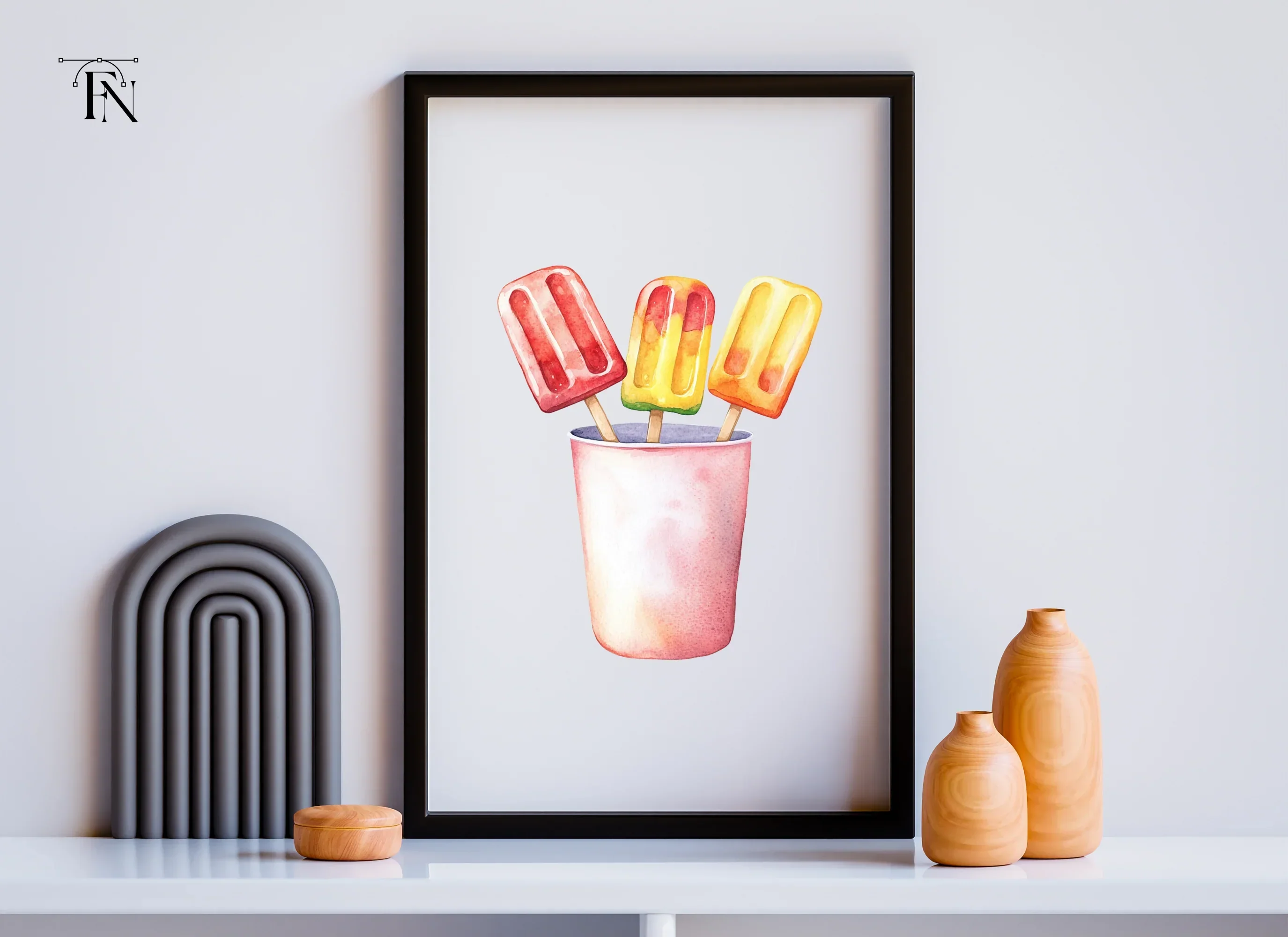 Refreshing Popsicles Clipart Bundle - Image 3