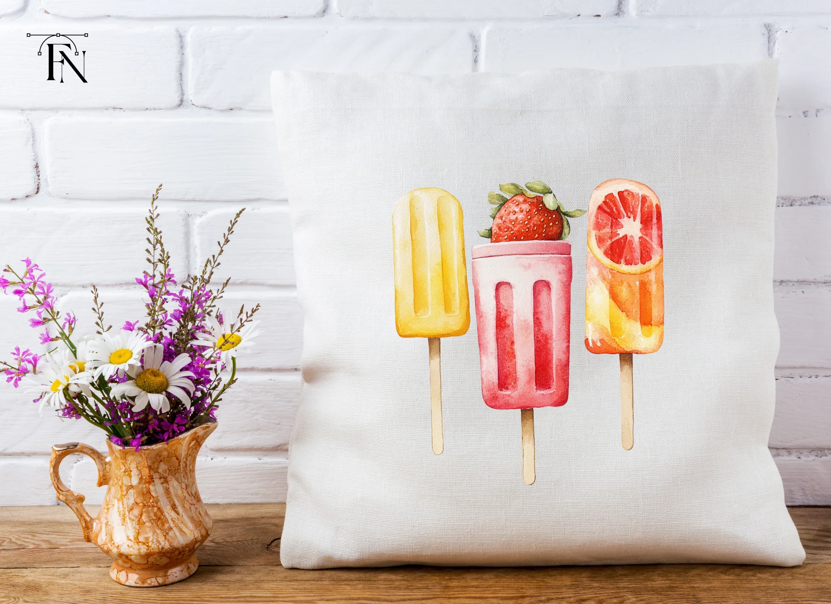 Refreshing Summer Popsicle Clipart Bundle - Image 5