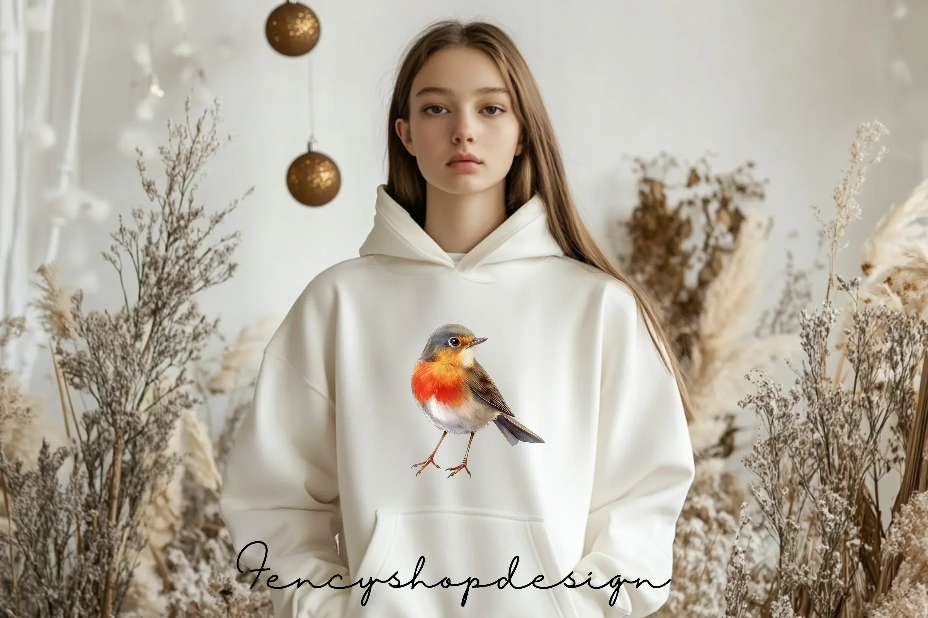 Robin Bird Clipart Bundle - Image 6