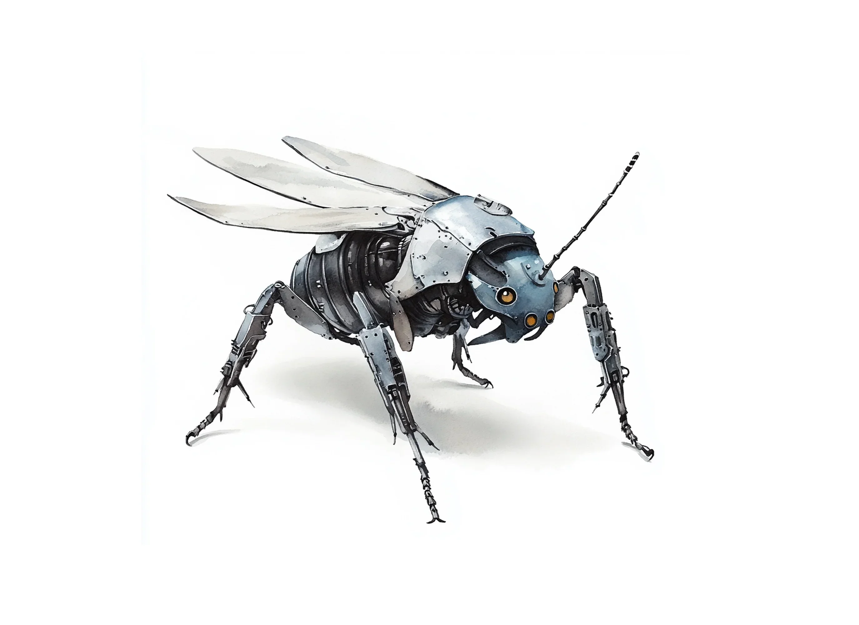 Robotic Insect Clipart Bundle - Image 3