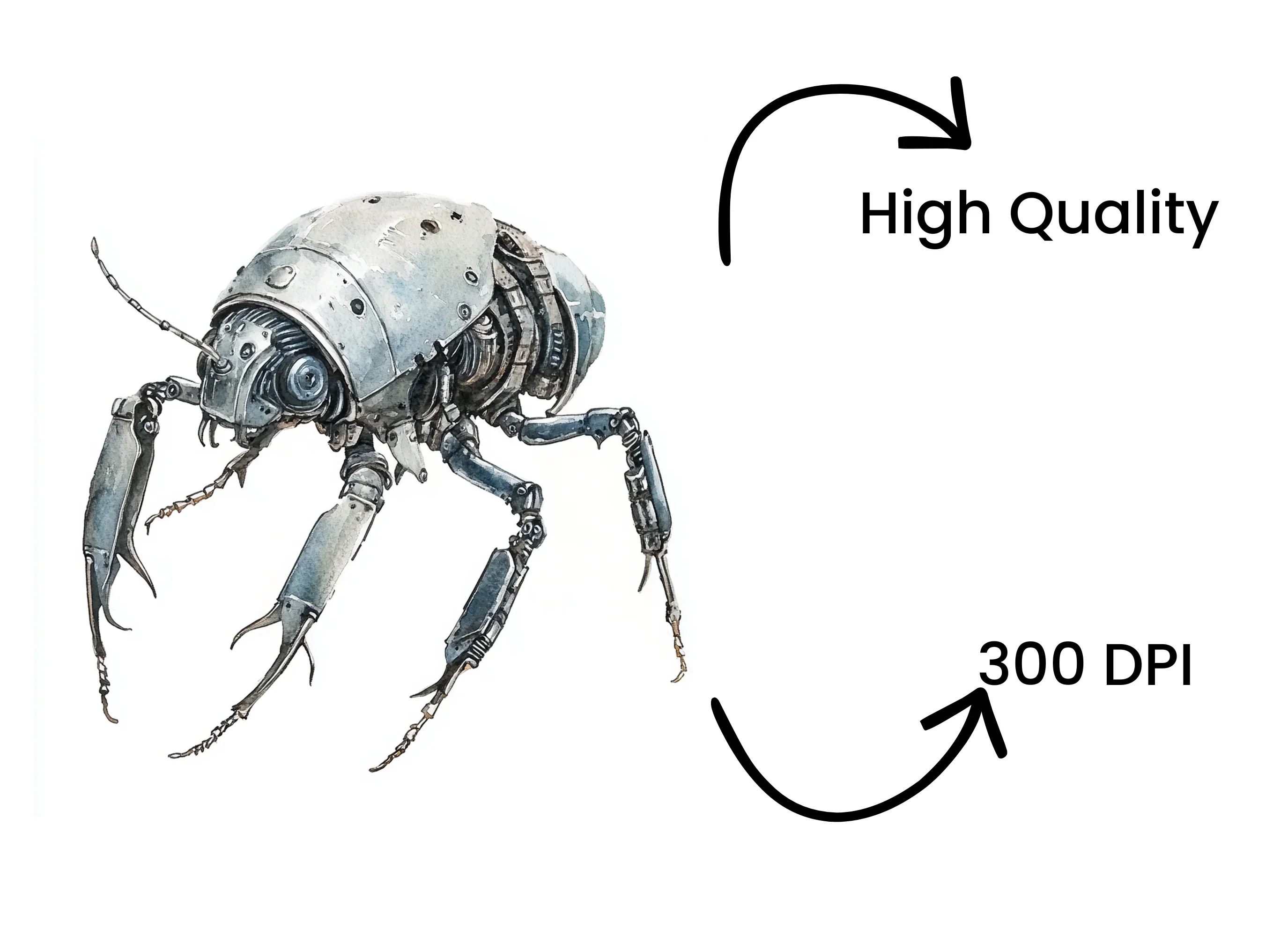 Robotic Insect Clipart Bundle - Image 4