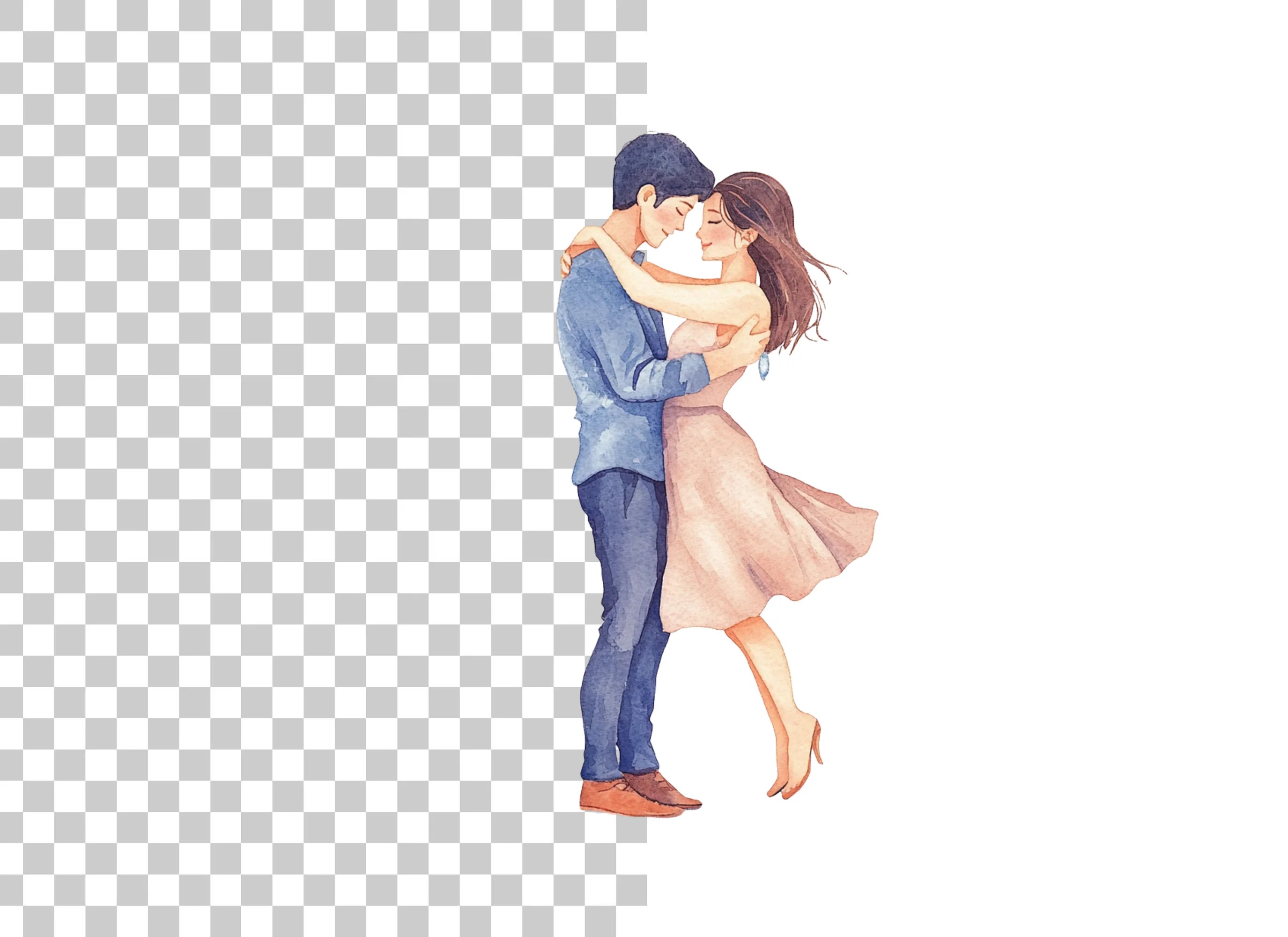 Romantic Couple Clipart Bundle - Image 2