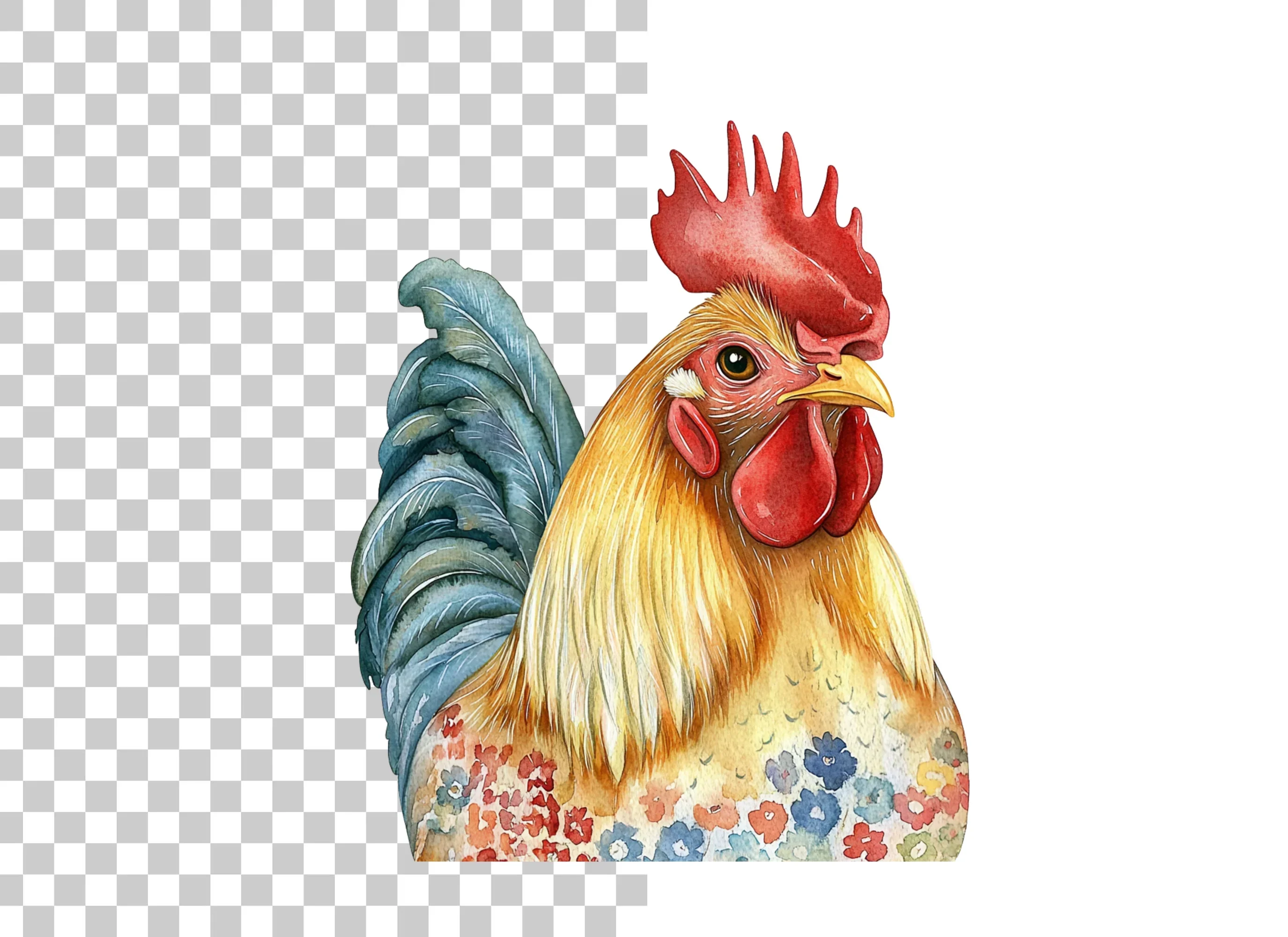 Rooster Clipart Bundle - Image 2