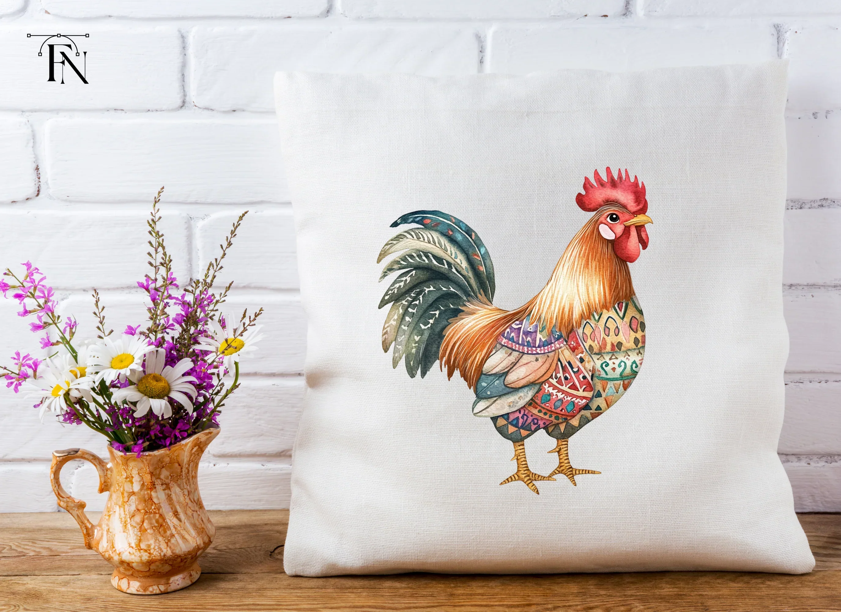 Rooster Clipart Bundle - Image 5
