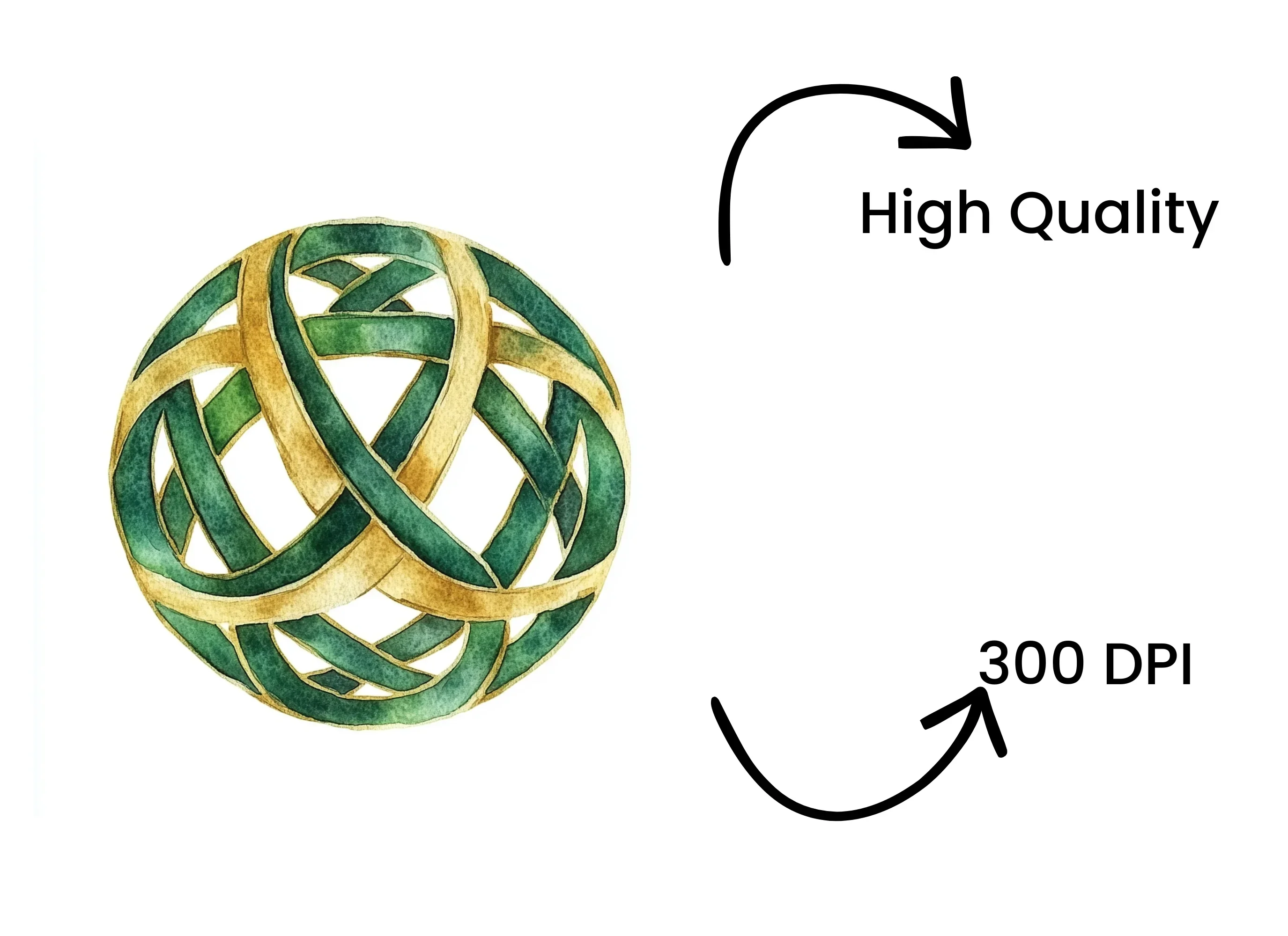 Round Celtic Knot Clipart Bundle - Image 4