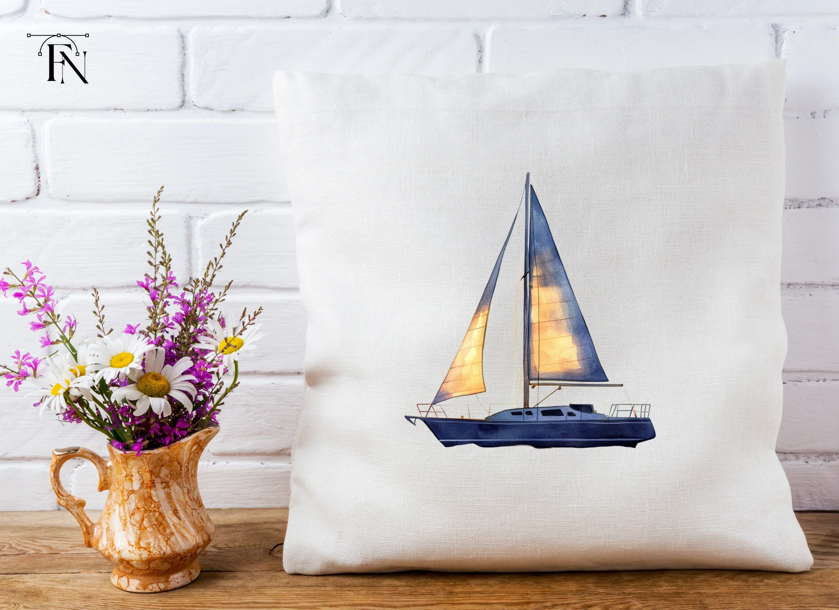 Sailboat Clipart Bundle - Image 5