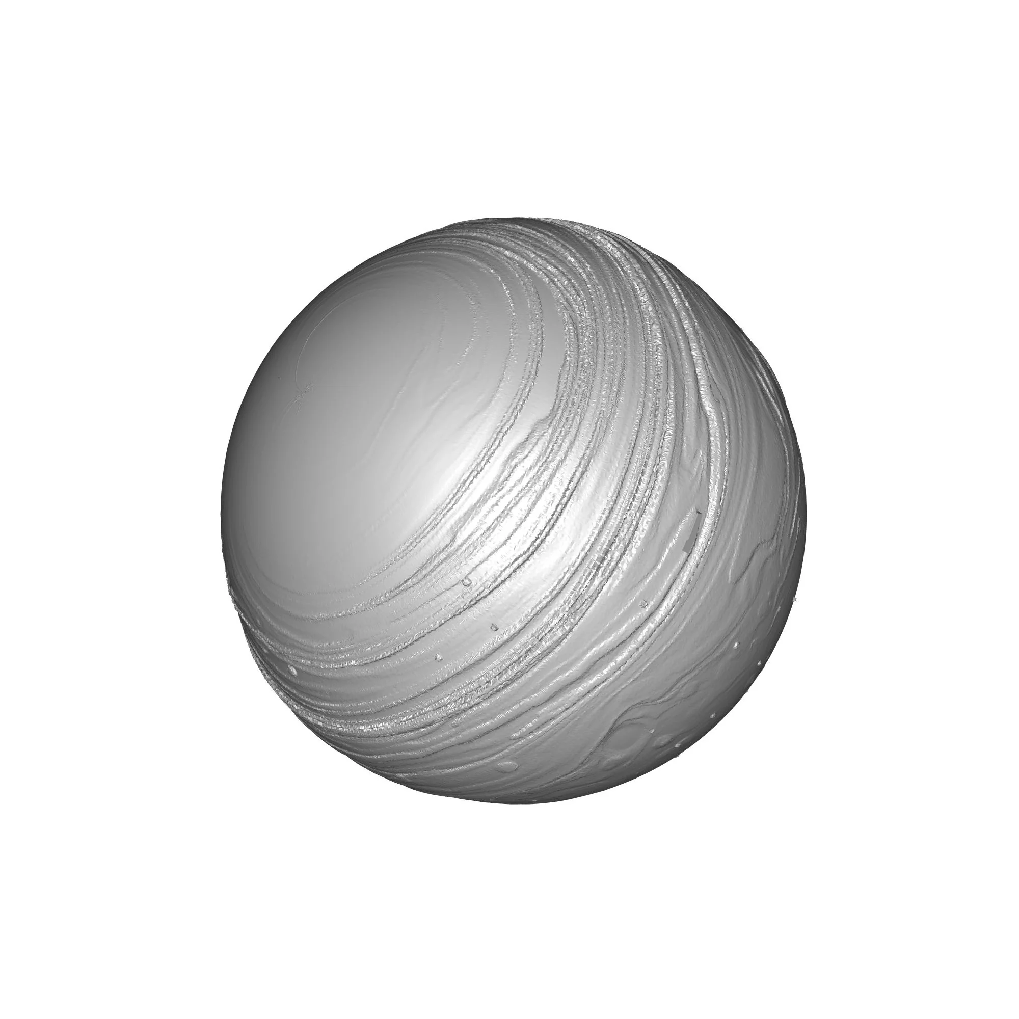 Saturn Lamp 3D Print STL File - Image 2