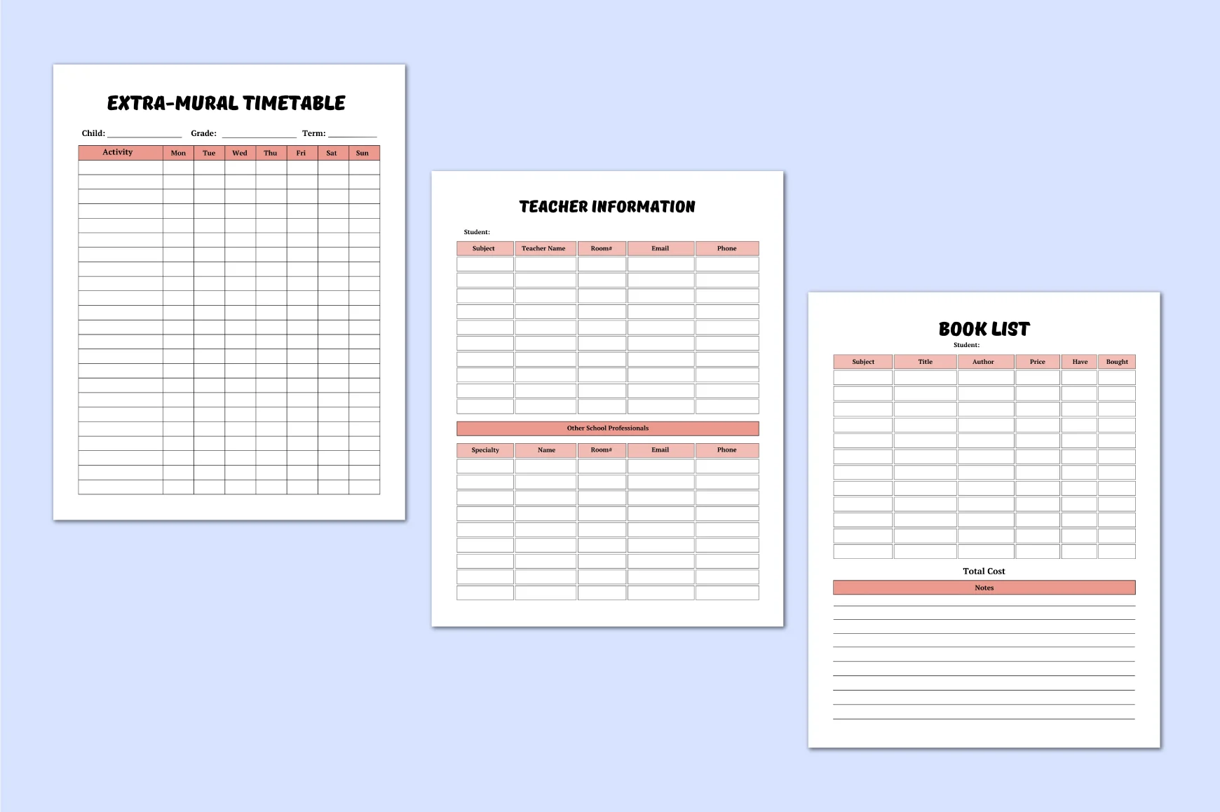 School Study Planner - Image 5