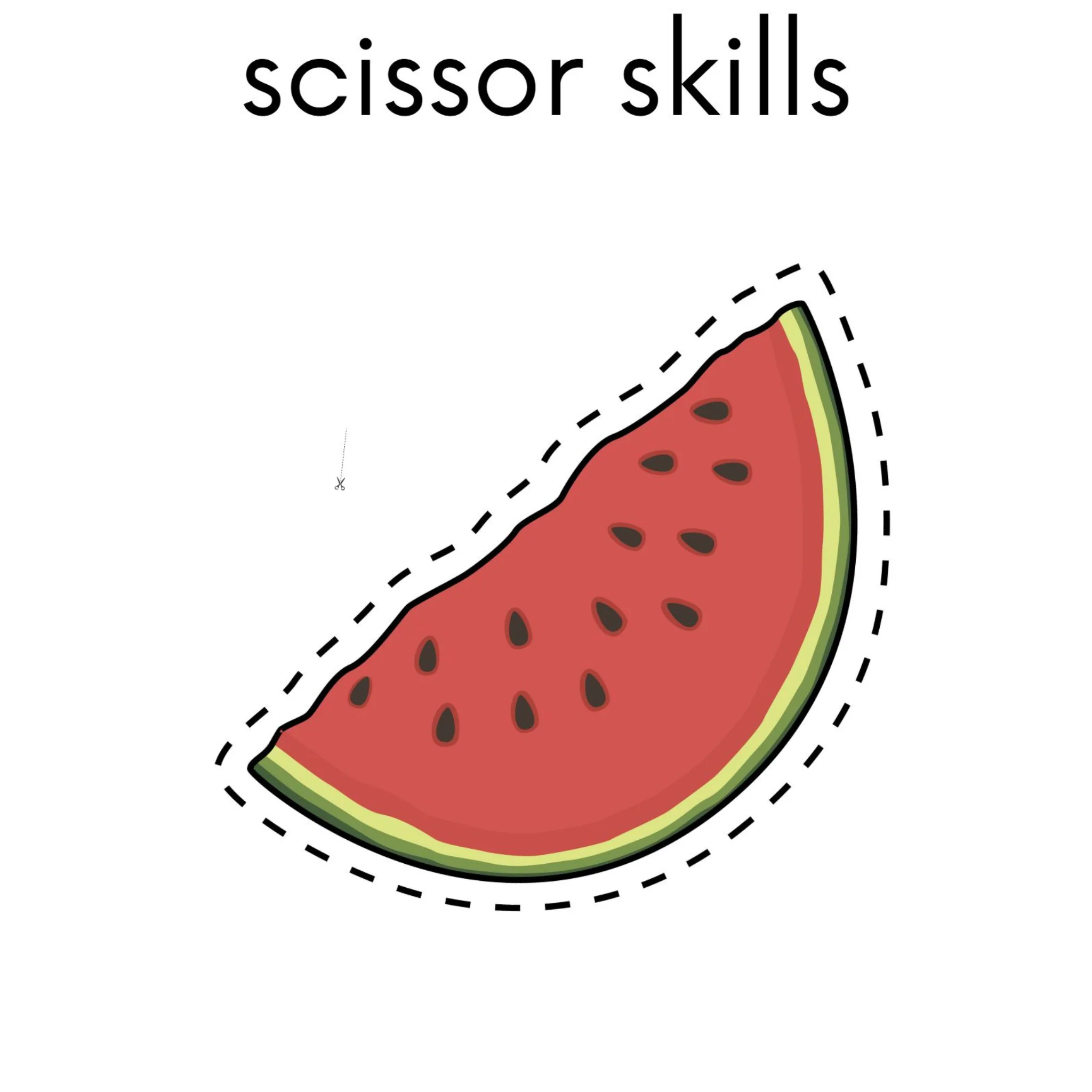 Scissor Skills Cutting Practice Worksheets - Image 2