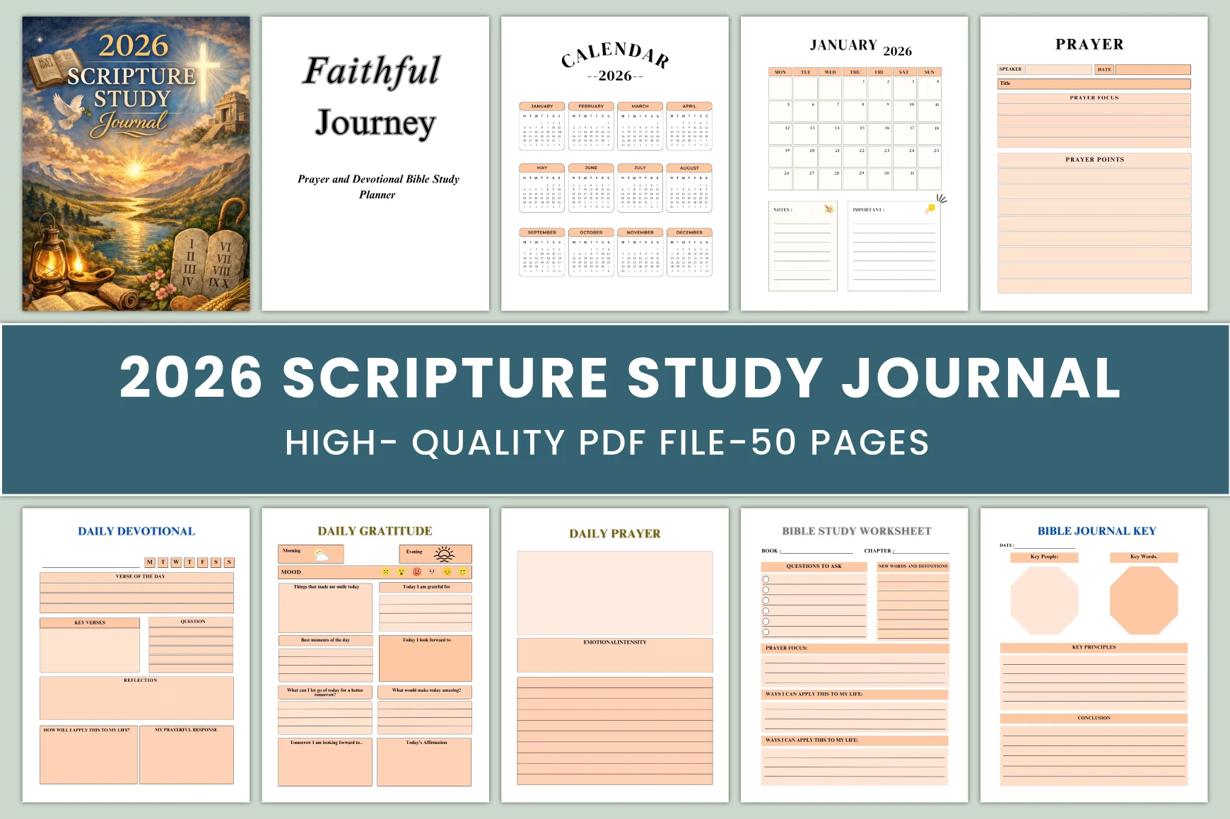 Scripture Study Journal