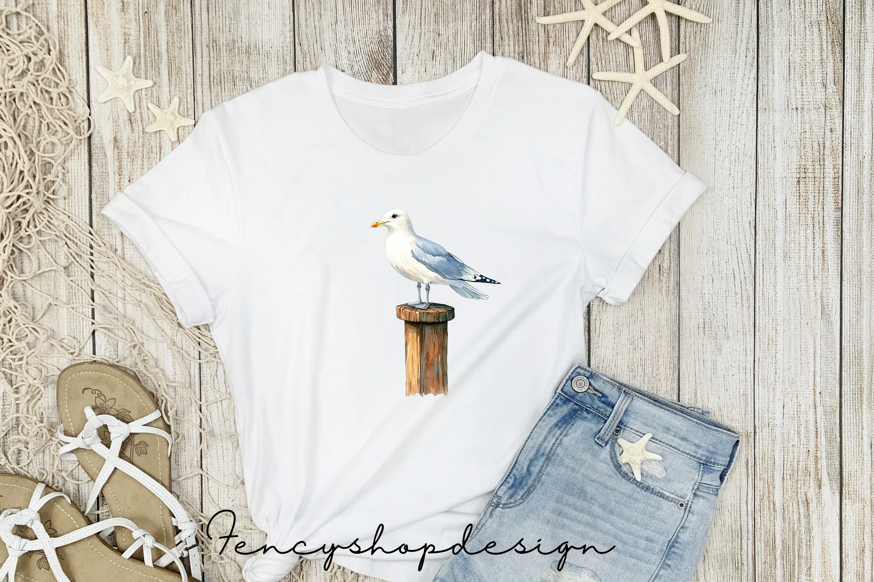 Seagull Clipart Bundle - Image 8