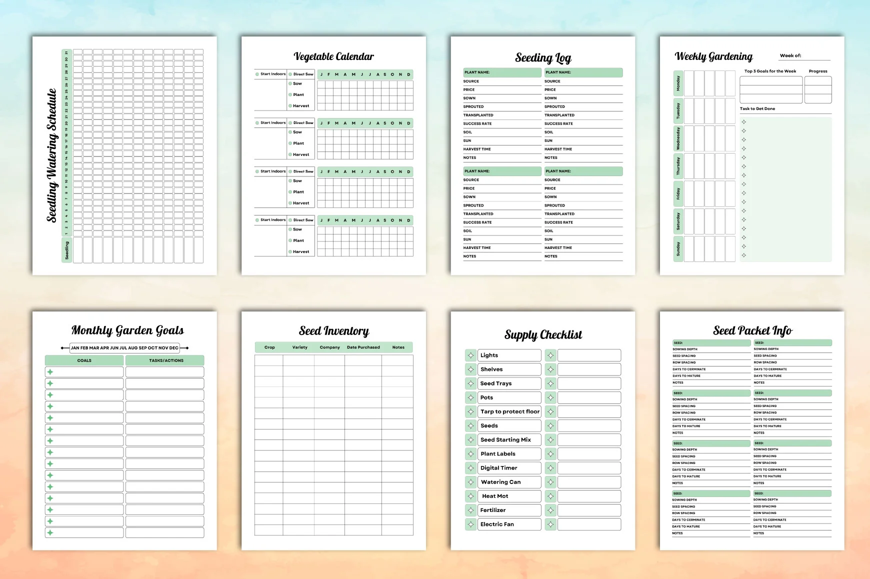 Seed Starting Planner Guide - Image 3