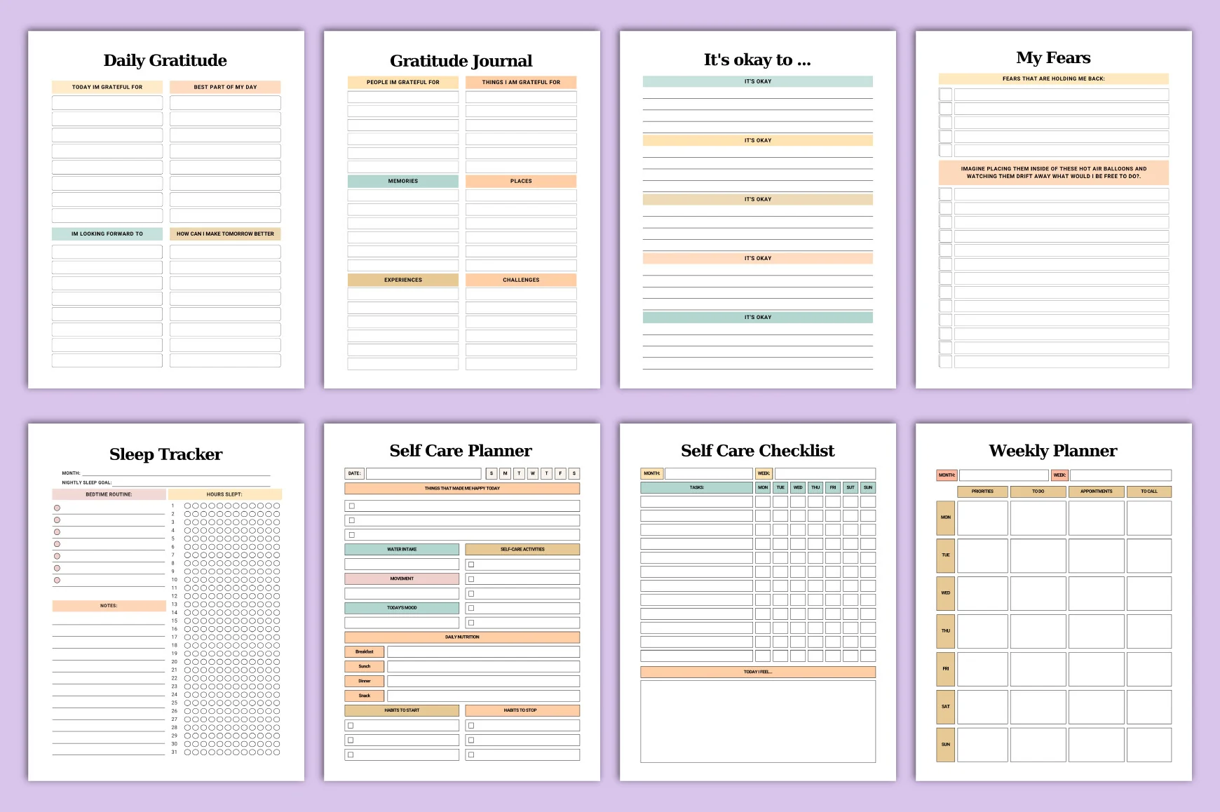 Self Care Planner - Image 4