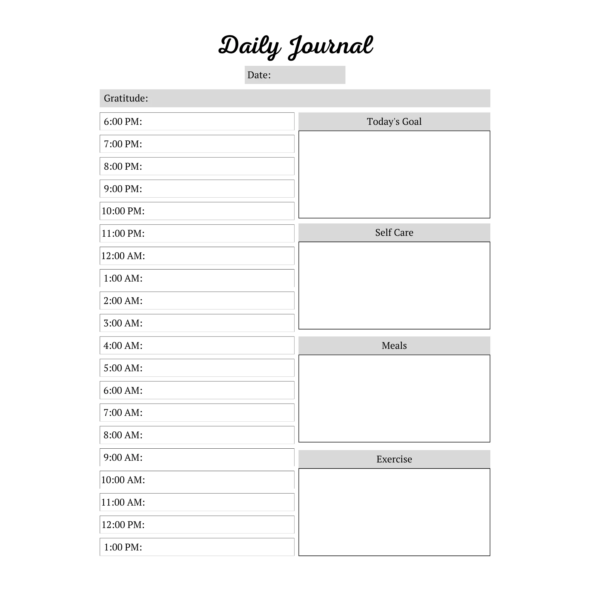 Self Care Planner Bundle - Image 2