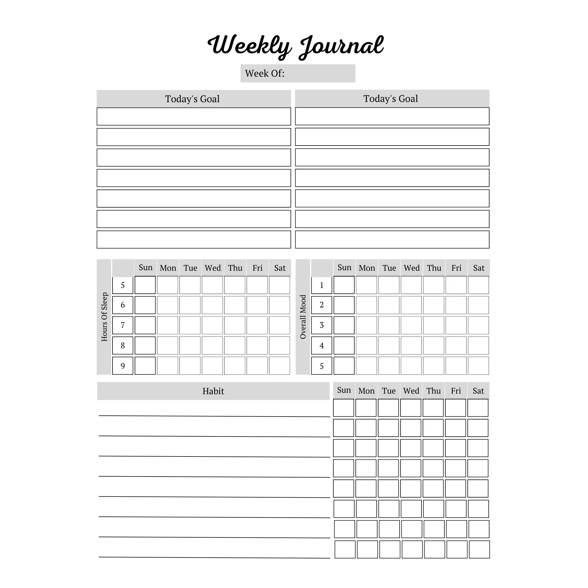 Self Care Planner Bundle - Image 5