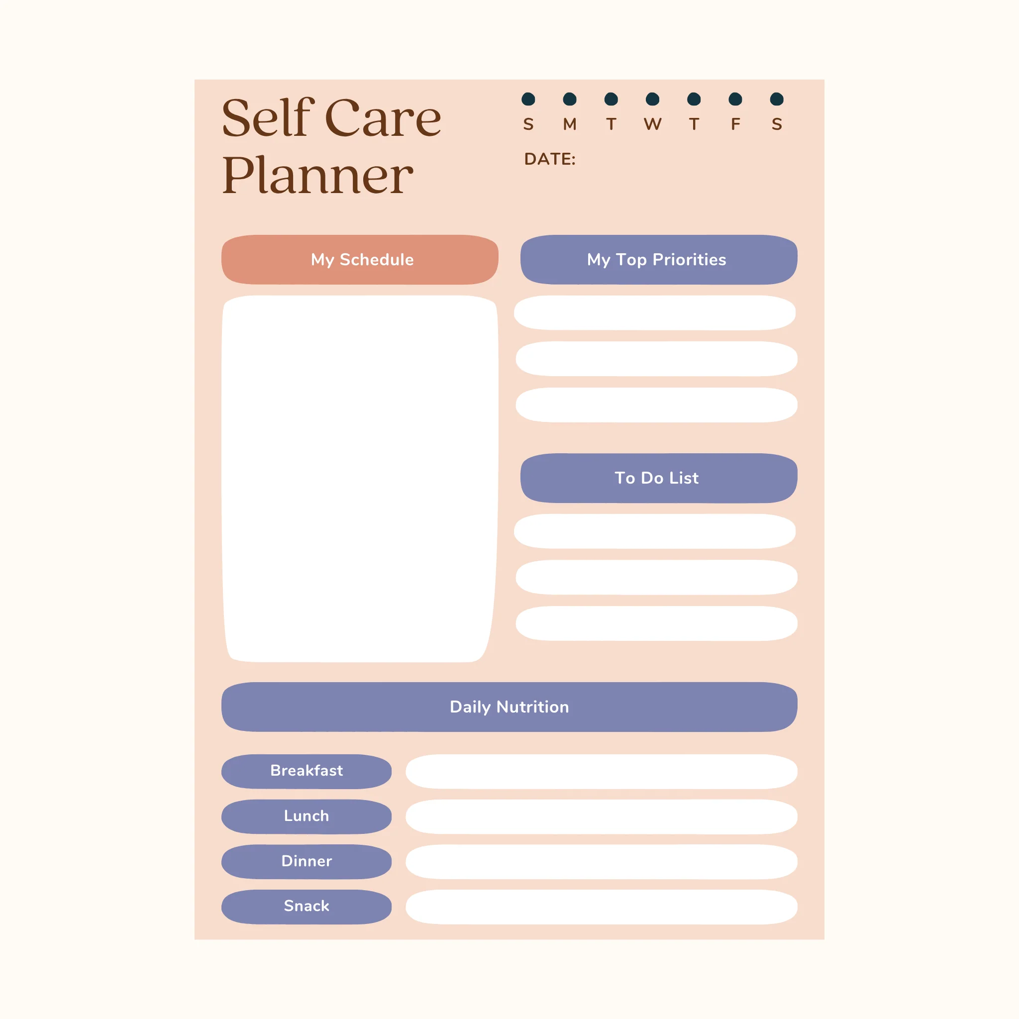 Self Care Planner Bundle - Image 2