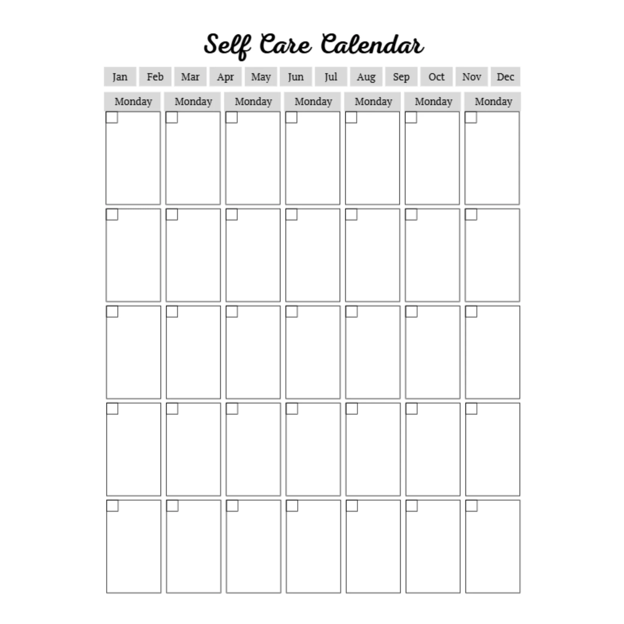 Self Care Planner Bundle 7 - Image 4