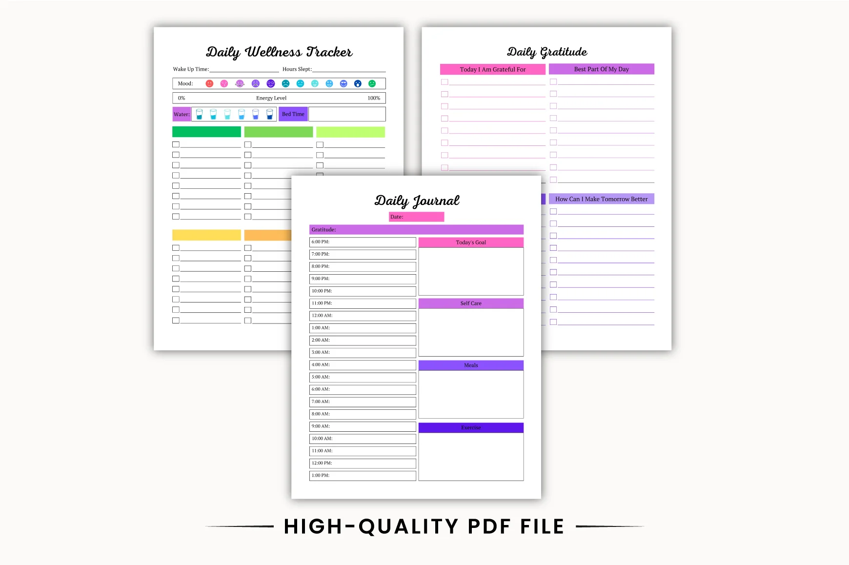 Self Care Wellness Planner - Image 2