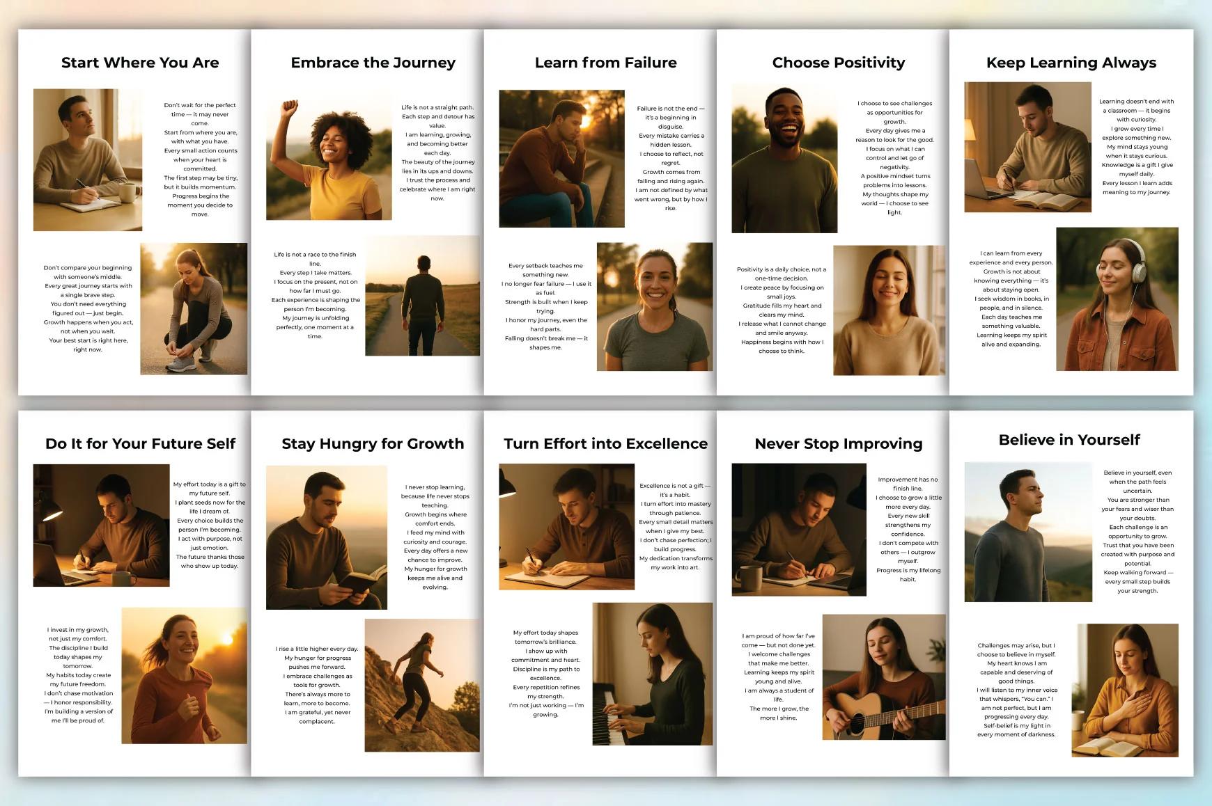 Self Improvement Guidebook Planner - Image 2