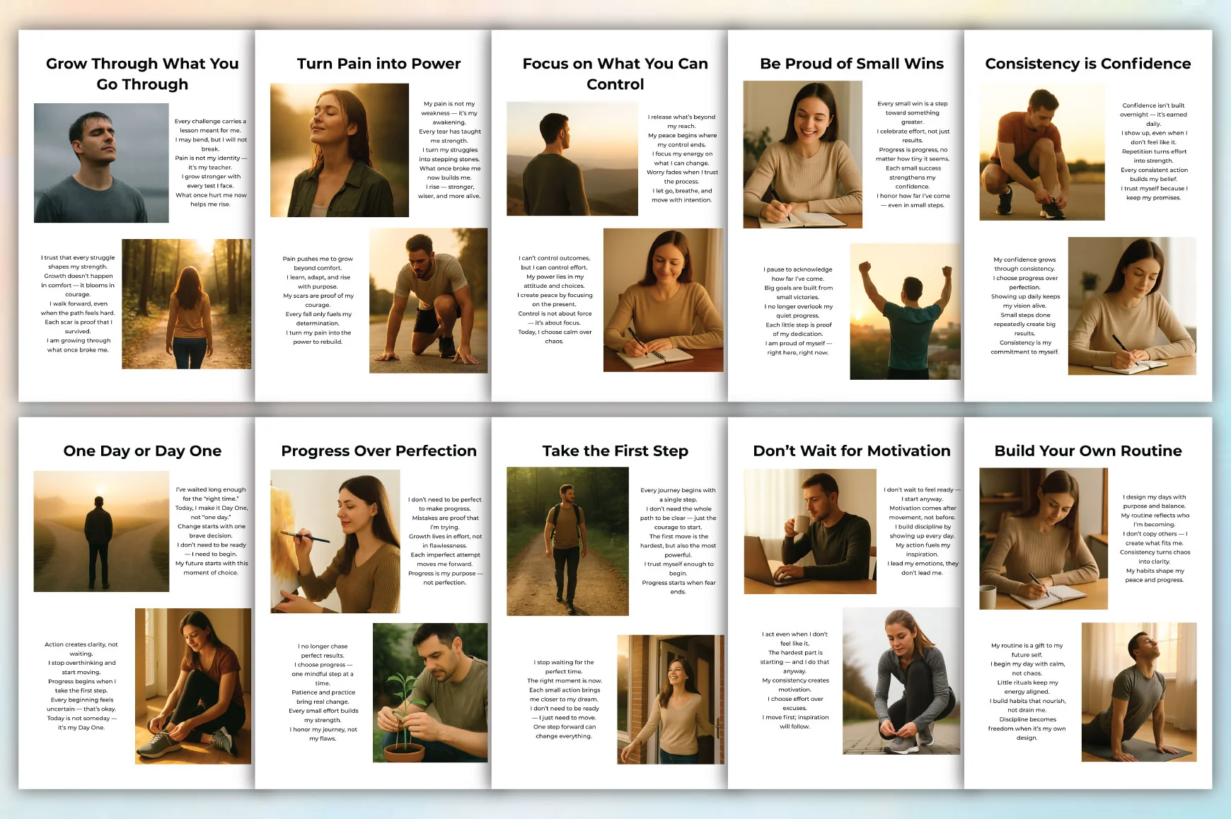Self Improvement Guidebook Planner - Image 3