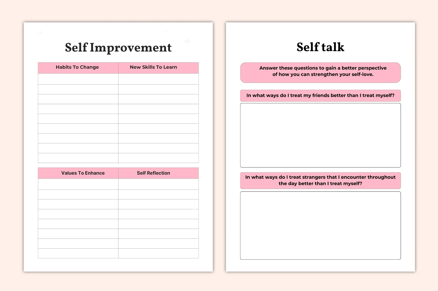 Self Love Mindset Workbook - Image 3