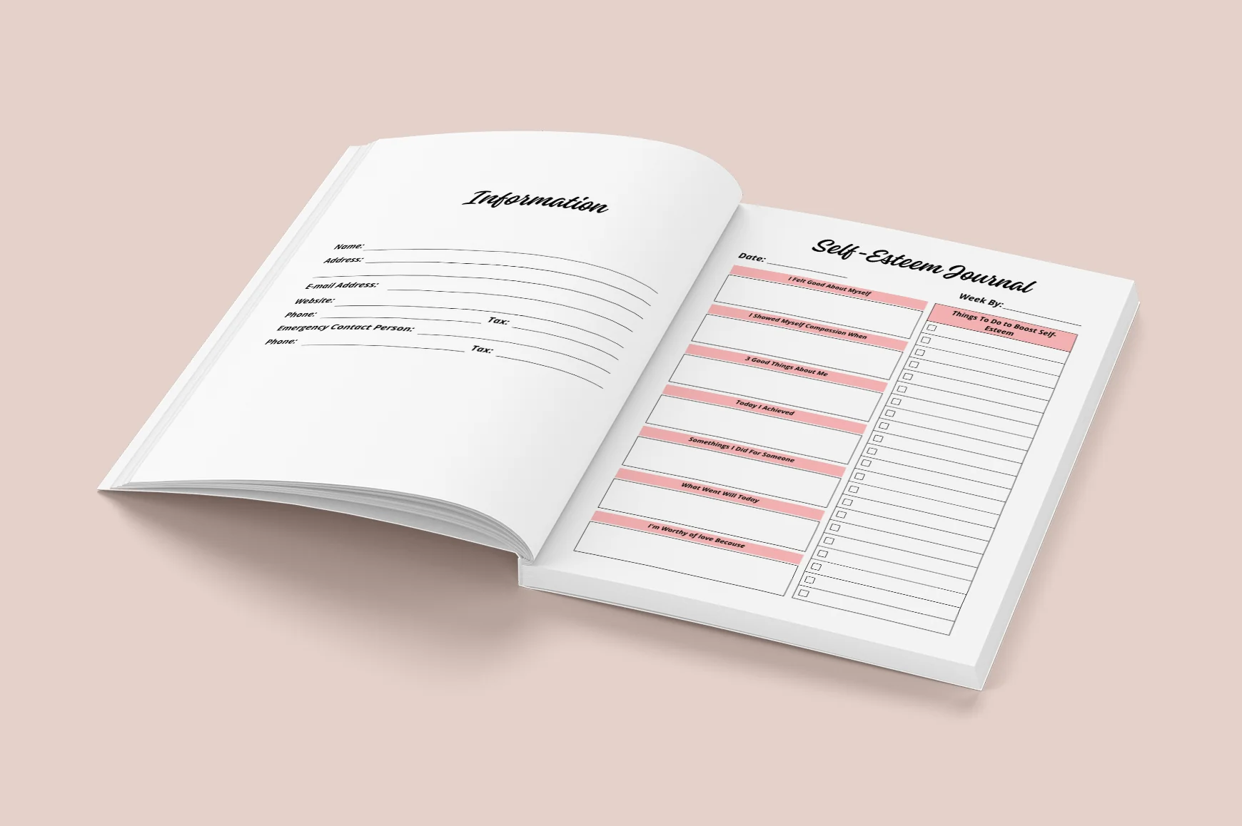 Self Love Positive Mindset Journal - Image 2