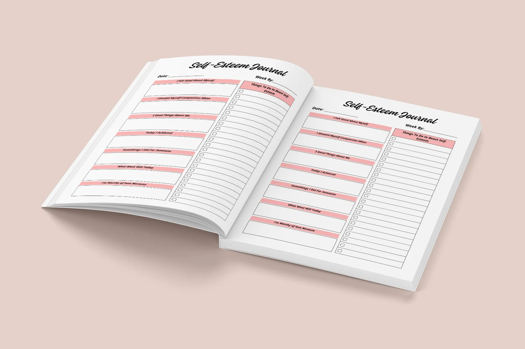 Self Love Positive Mindset Journal - Image 3
