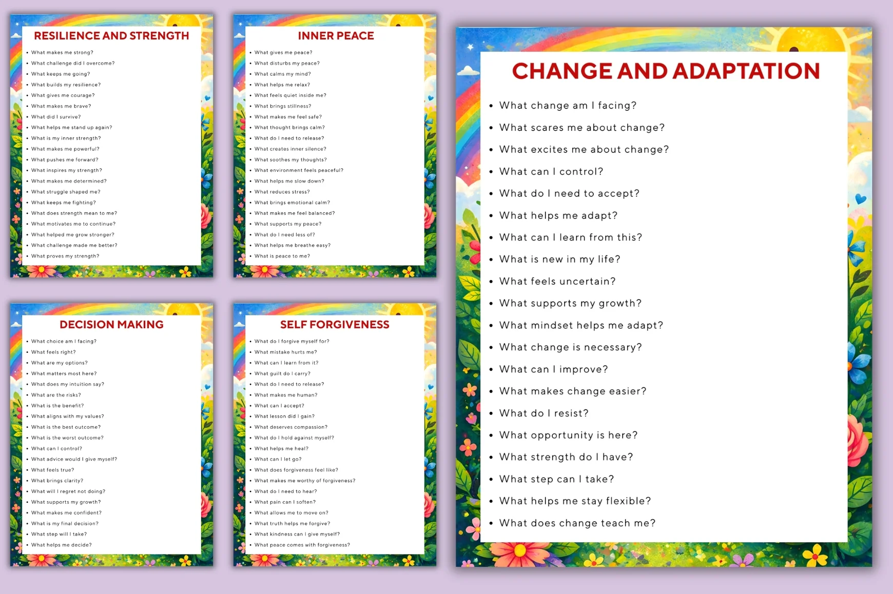 Self Love Therapy Prompts - Image 7