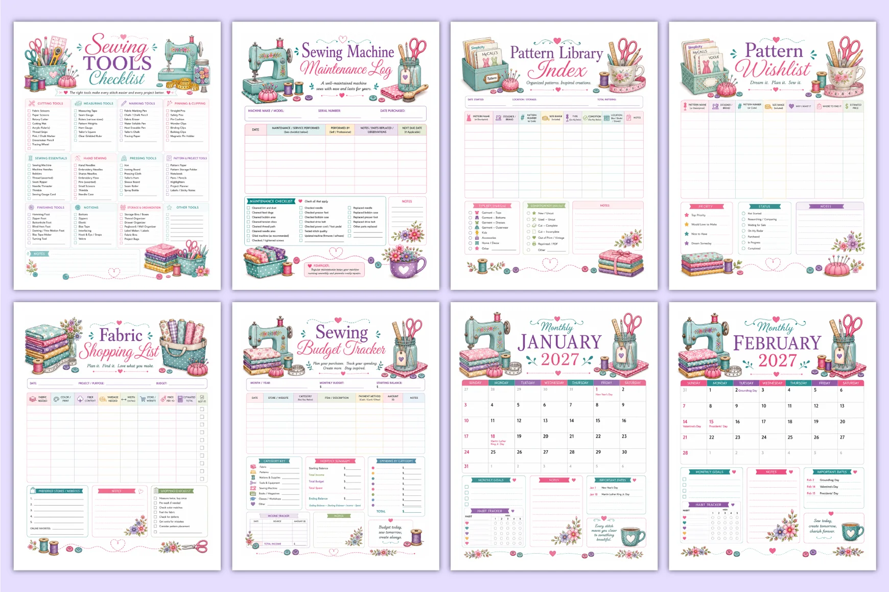 Sewing Project Planner - Image 3