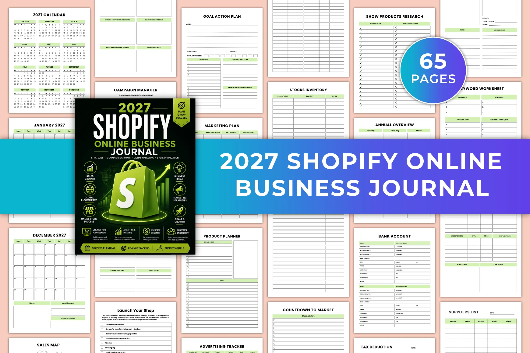 Shopify Online Business Journal