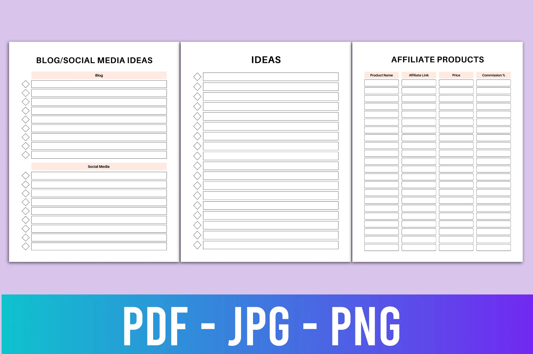 Side Hustle Planner - Image 4