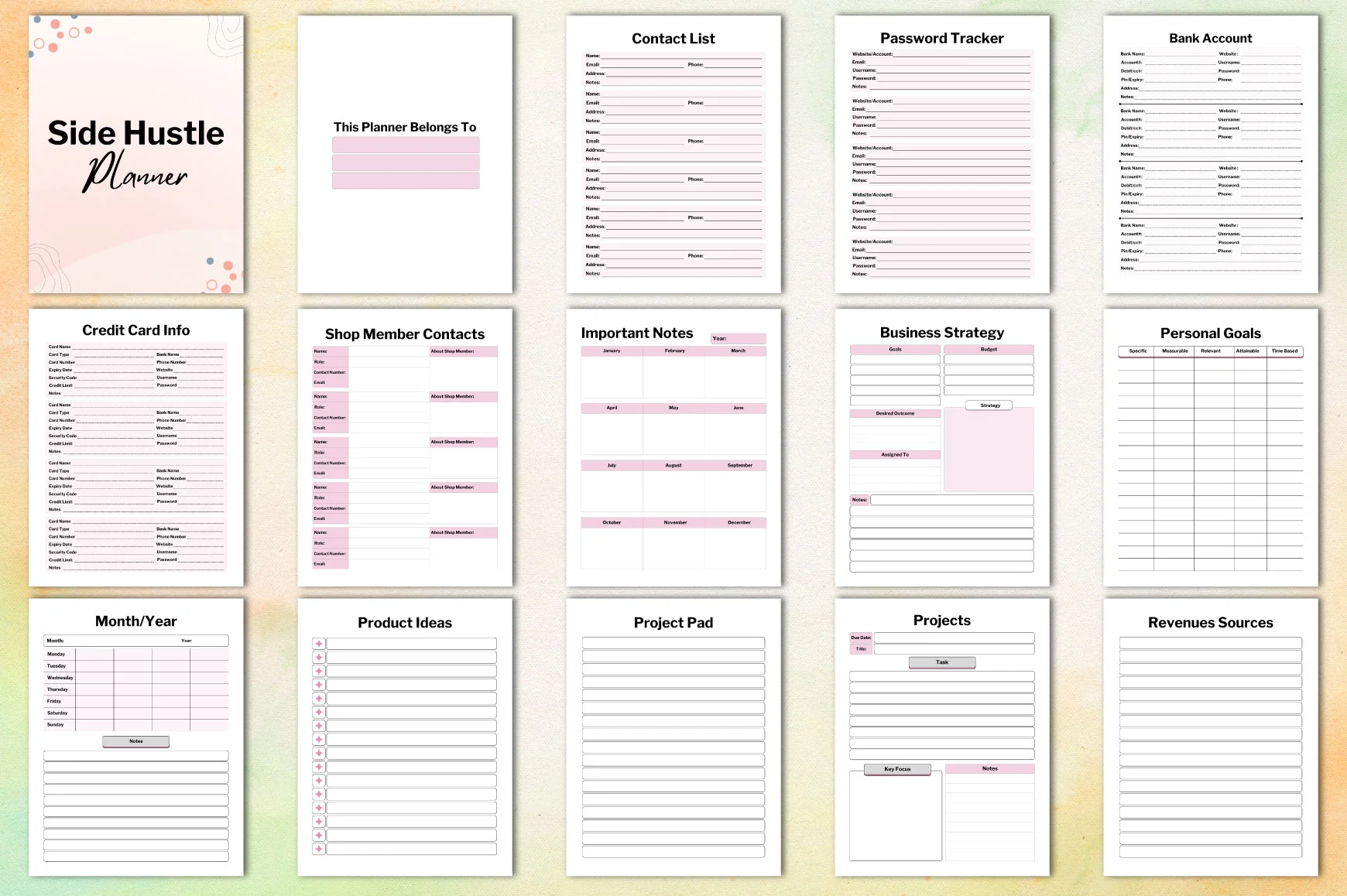 Side Hustle Planner - Image 2